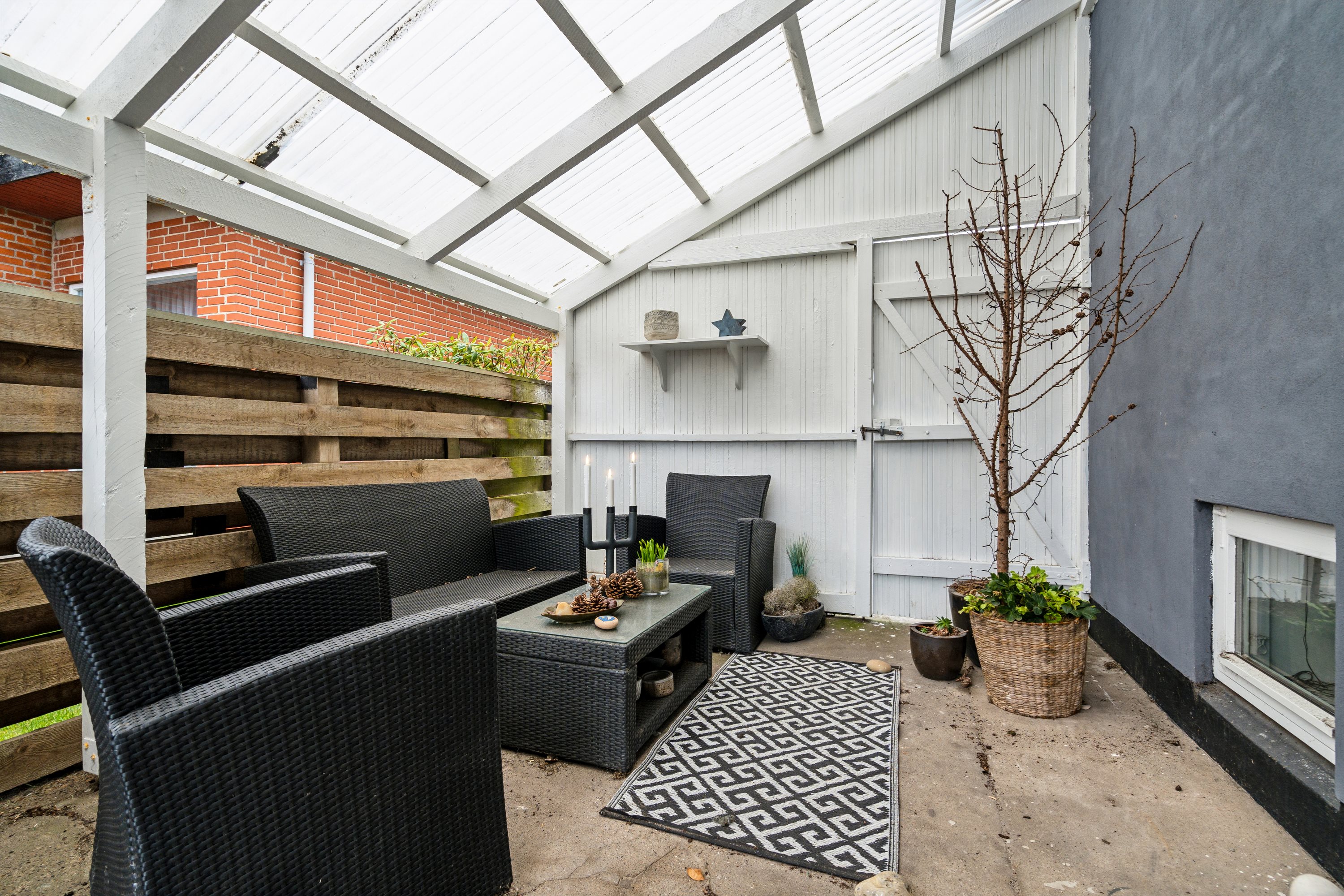 Fremhævet terrasse billede i fuldskærmstilstand. Billede af Mågevej 17, 9850 Hirtshals