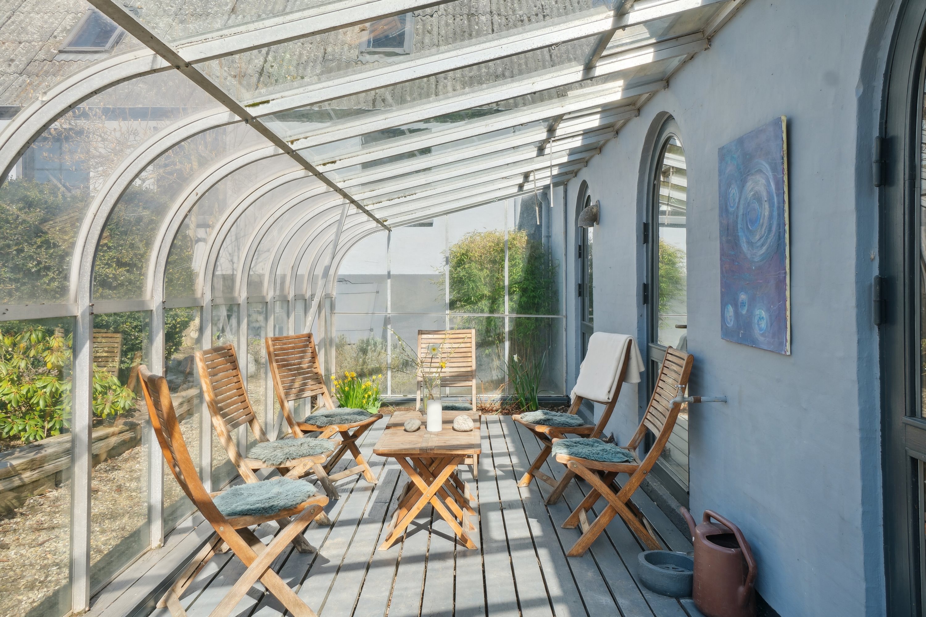 Fremhævet overdækket terrasse billede i fuldskærmstilstand. Billede af Nyrupvej 23, Nyrup, 4350 Ugerløse