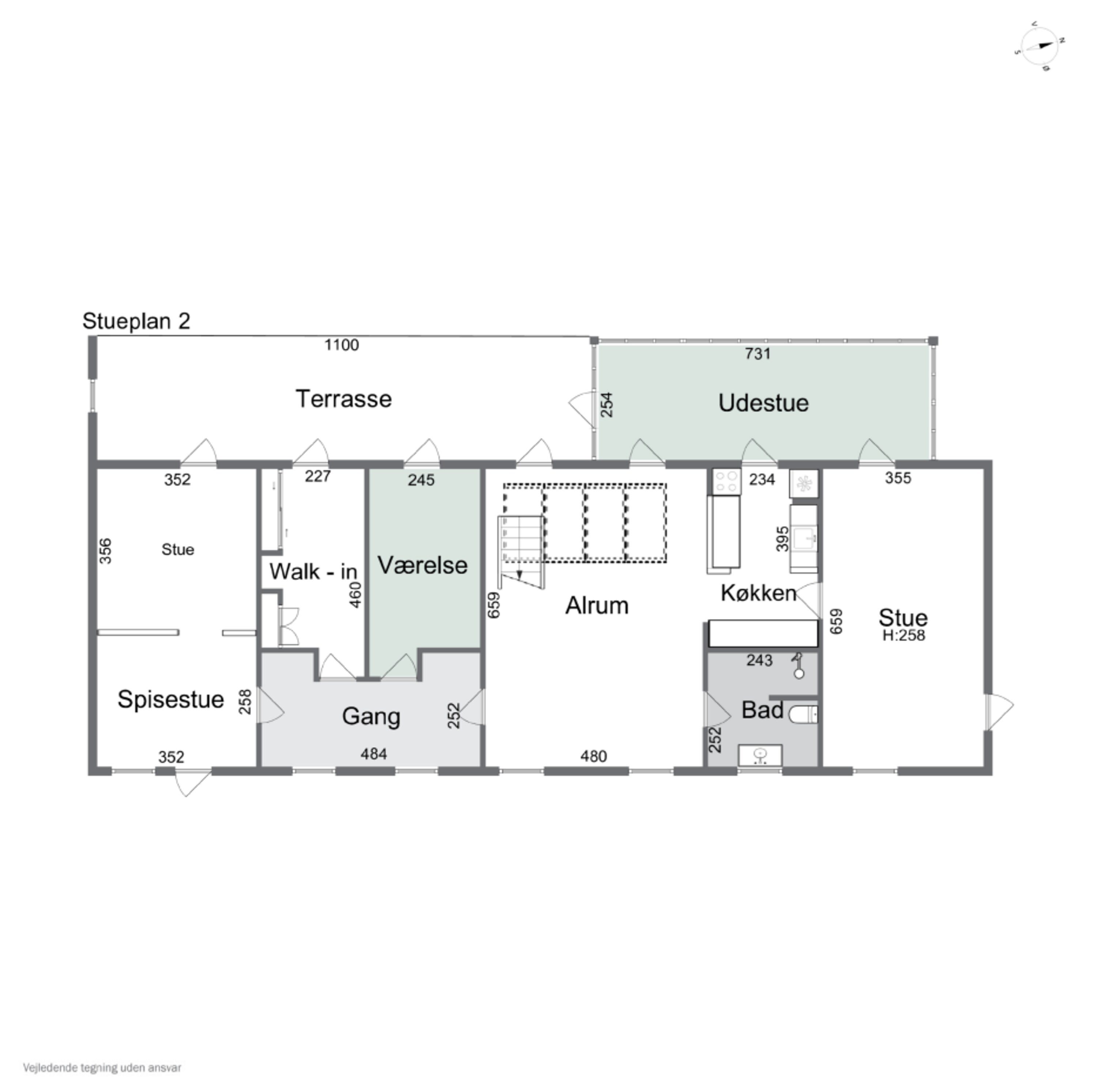 Plantegninger billede af Nyrupvej 23, Nyrup, 4350 Ugerløse