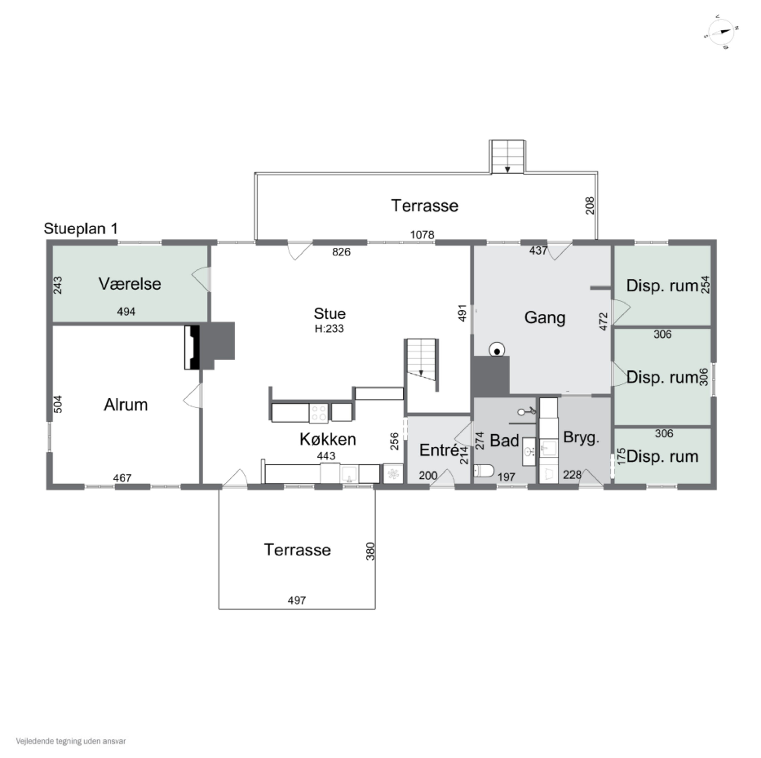 Plantegninger billede af Nyrupvej 23, Nyrup, 4350 Ugerløse