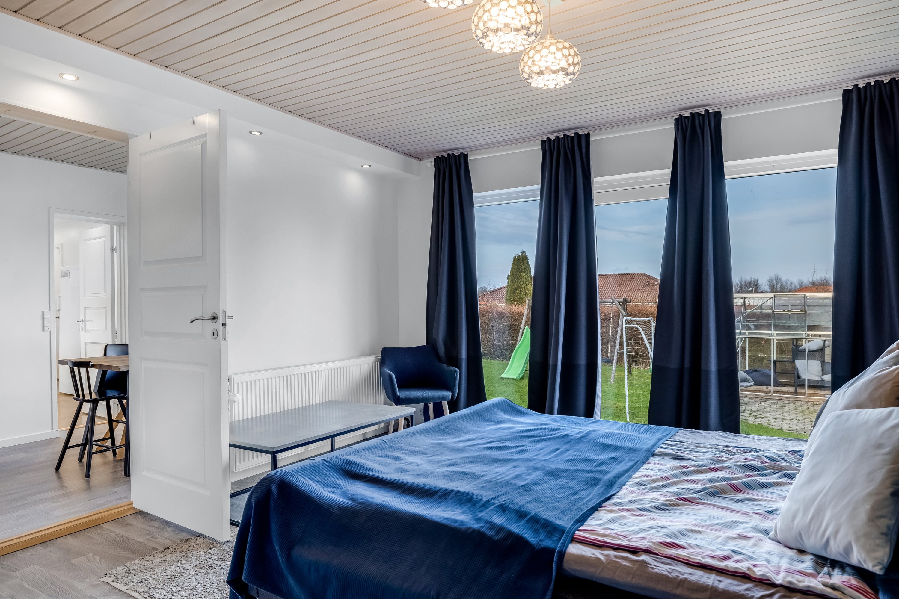 Fremhævet soveværelse billede i fuldskærmstilstand. Billede af Havkærvej 55, 8381 Tilst