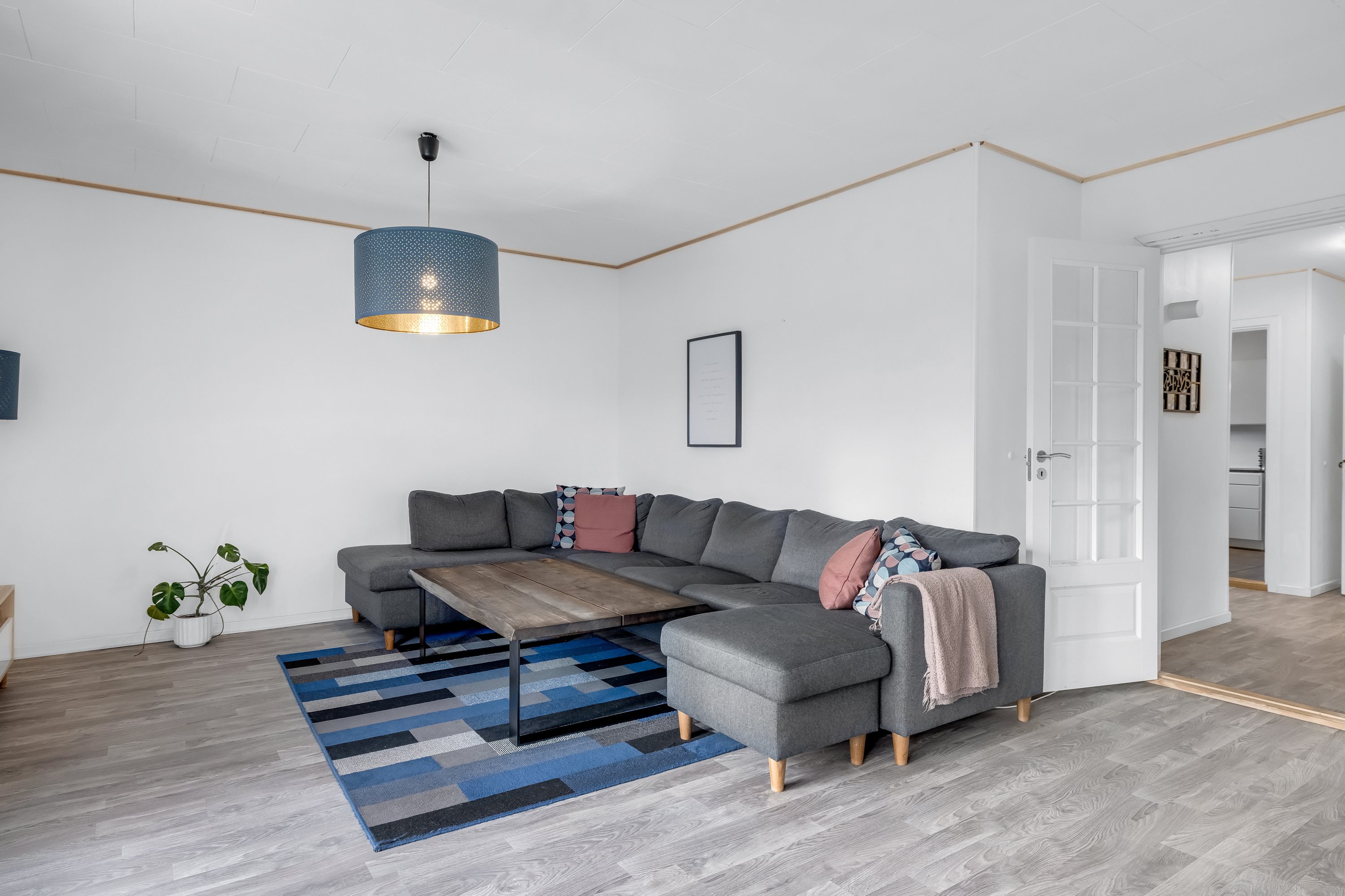 Fremhævet stue billede i fuldskærmstilstand. Billede af Havkærvej 55, 8381 Tilst