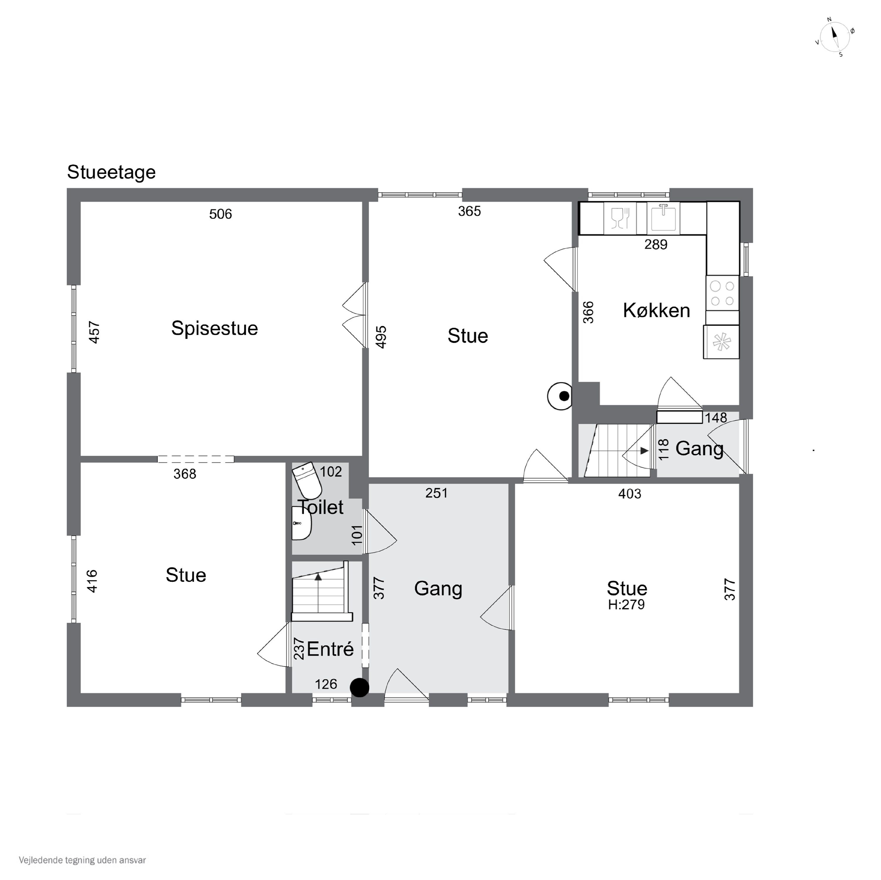 Plantegninger billede af Jullerupvej 52, Jullerup, 5471 Søndersø
