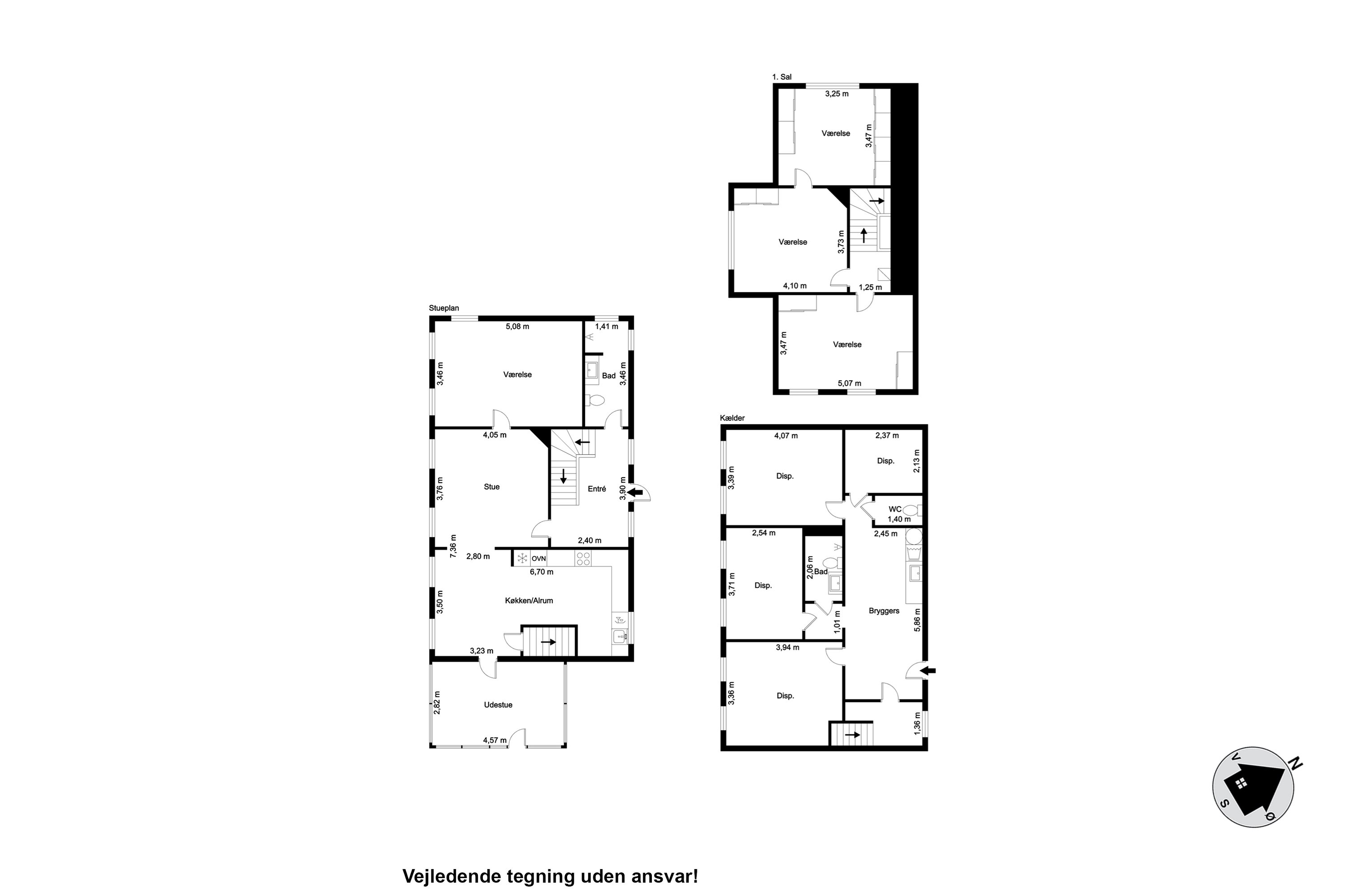 Plantegninger billede af Ingeborgvej 45, 9900 Frederikshavn