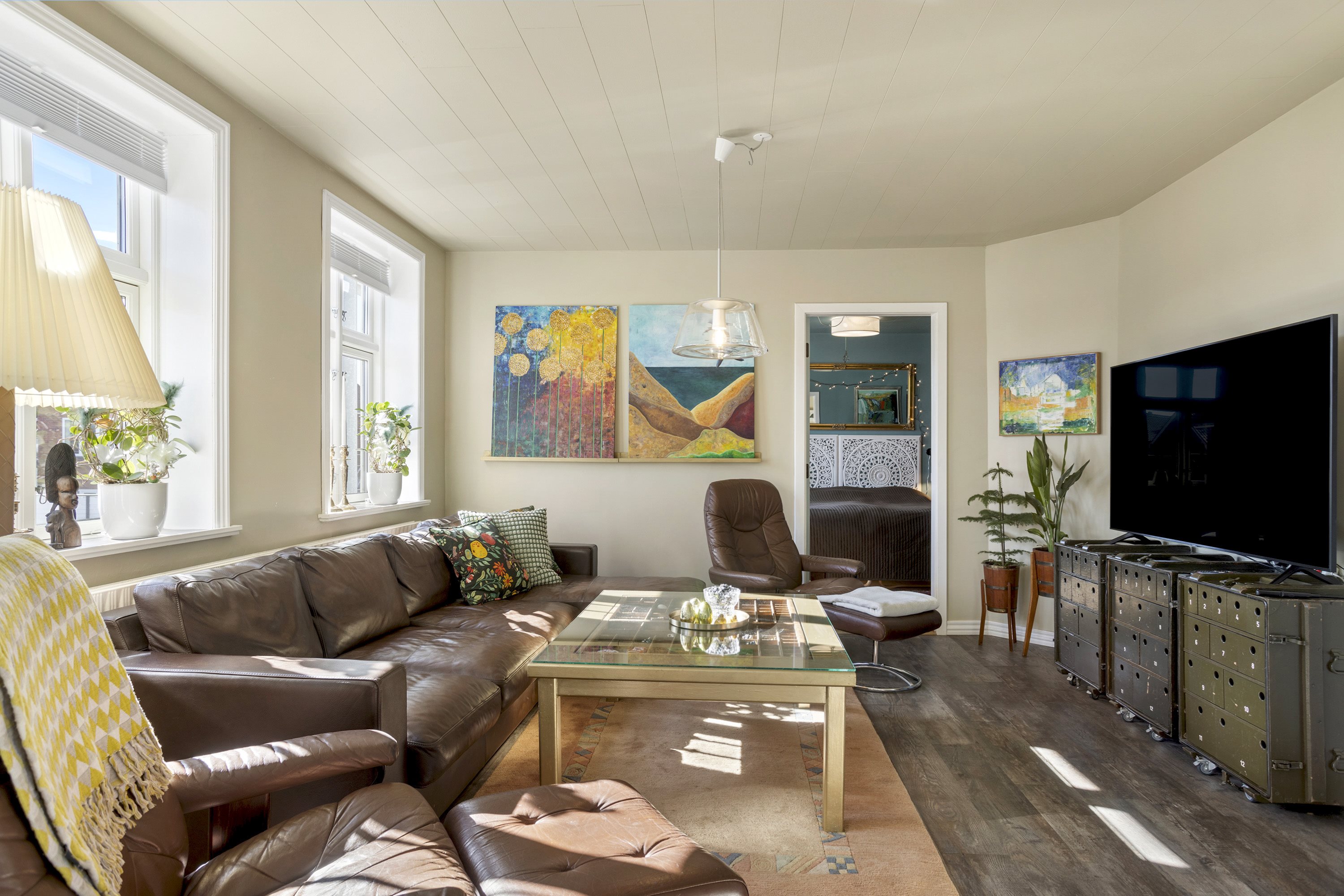 Fremhævet stue billede i fuldskærmstilstand. Billede af Ingeborgvej 45, 9900 Frederikshavn