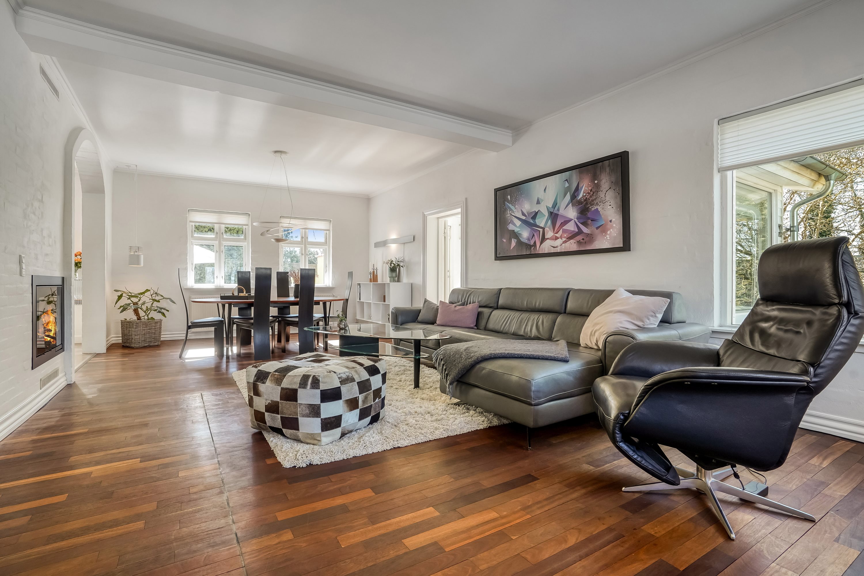 Fremhævet stue billede i fuldskærmstilstand. Billede af Slettensvej 647, Daugstrup, 5450 Otterup