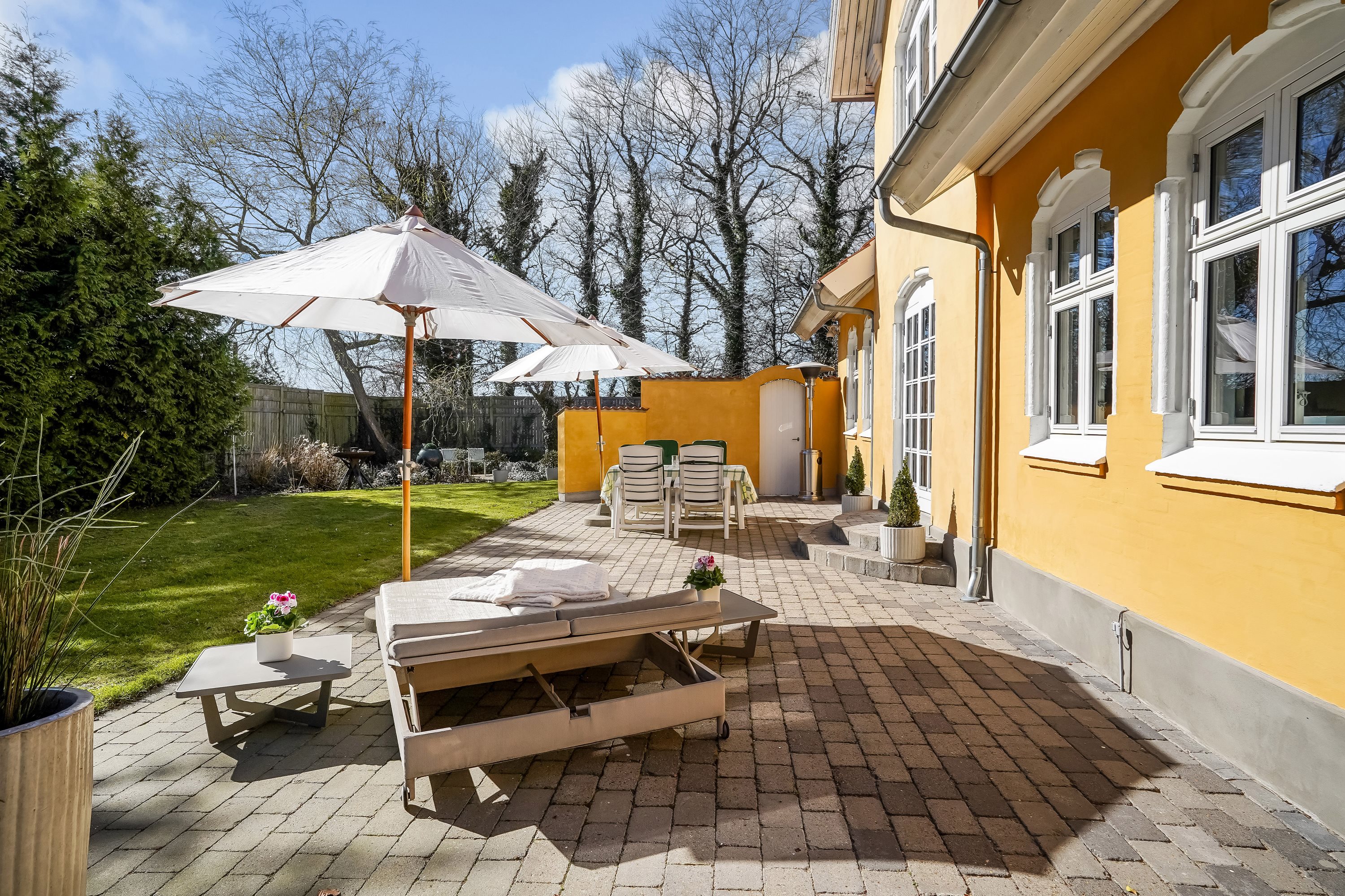 Fremhævet terrasse billede i fuldskærmstilstand. Billede af Slettensvej 647, Daugstrup, 5450 Otterup