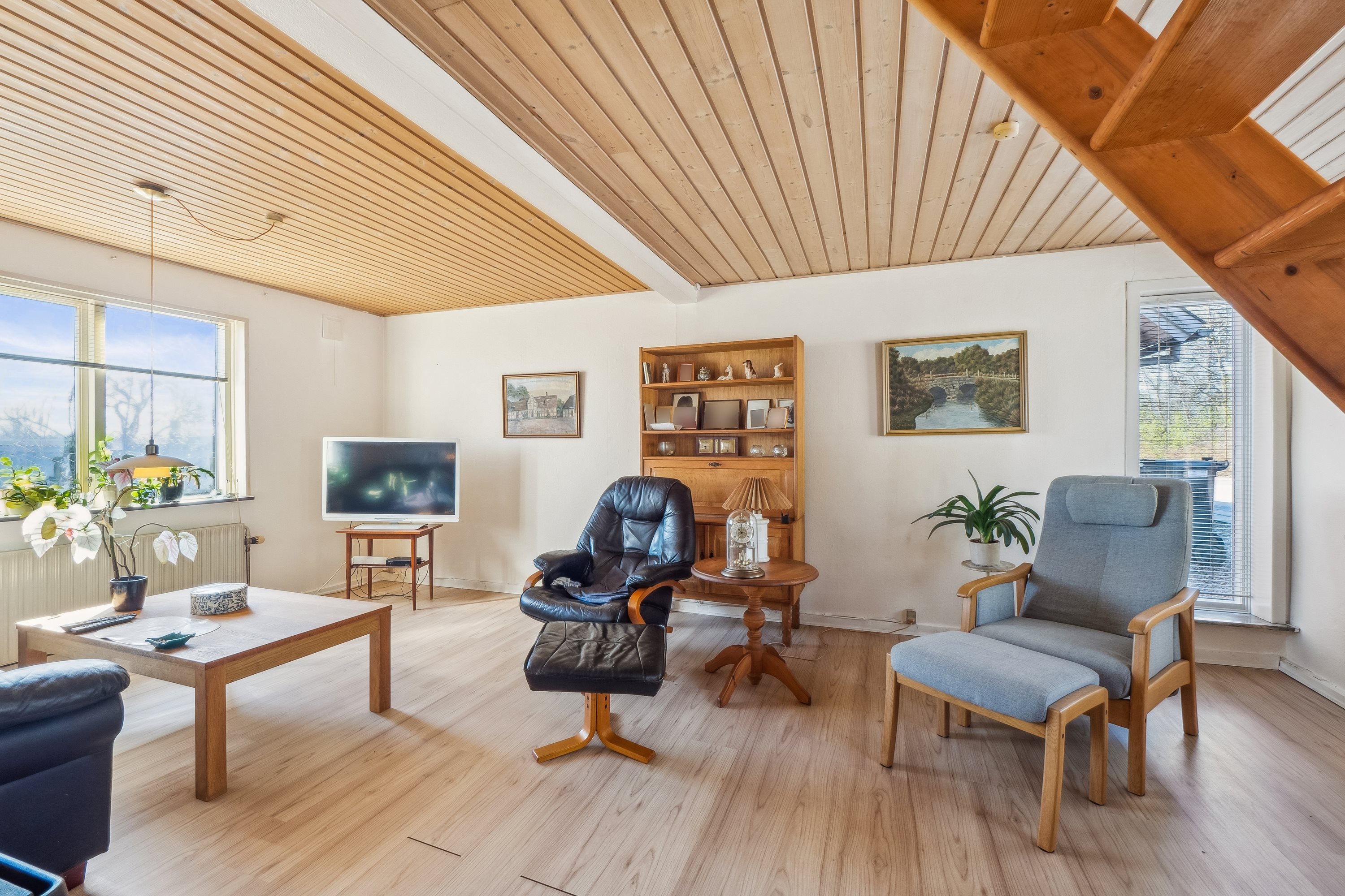 Fremhævet stue billede i fuldskærmstilstand. Billede af Smedebjergevej 33, Vils, 7980 Vils