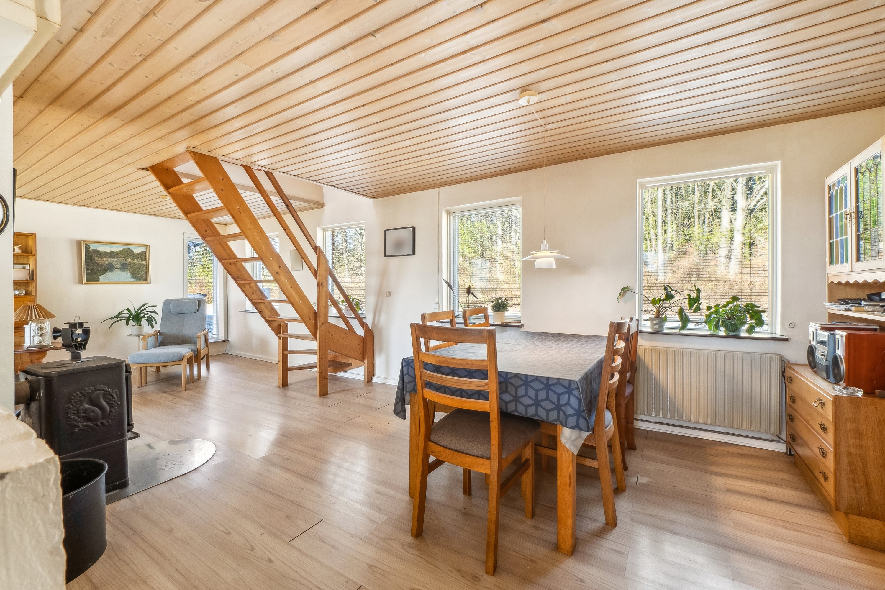 Fremhævet stue billede i fuldskærmstilstand. Billede af Smedebjergevej 33, Vils, 7980 Vils