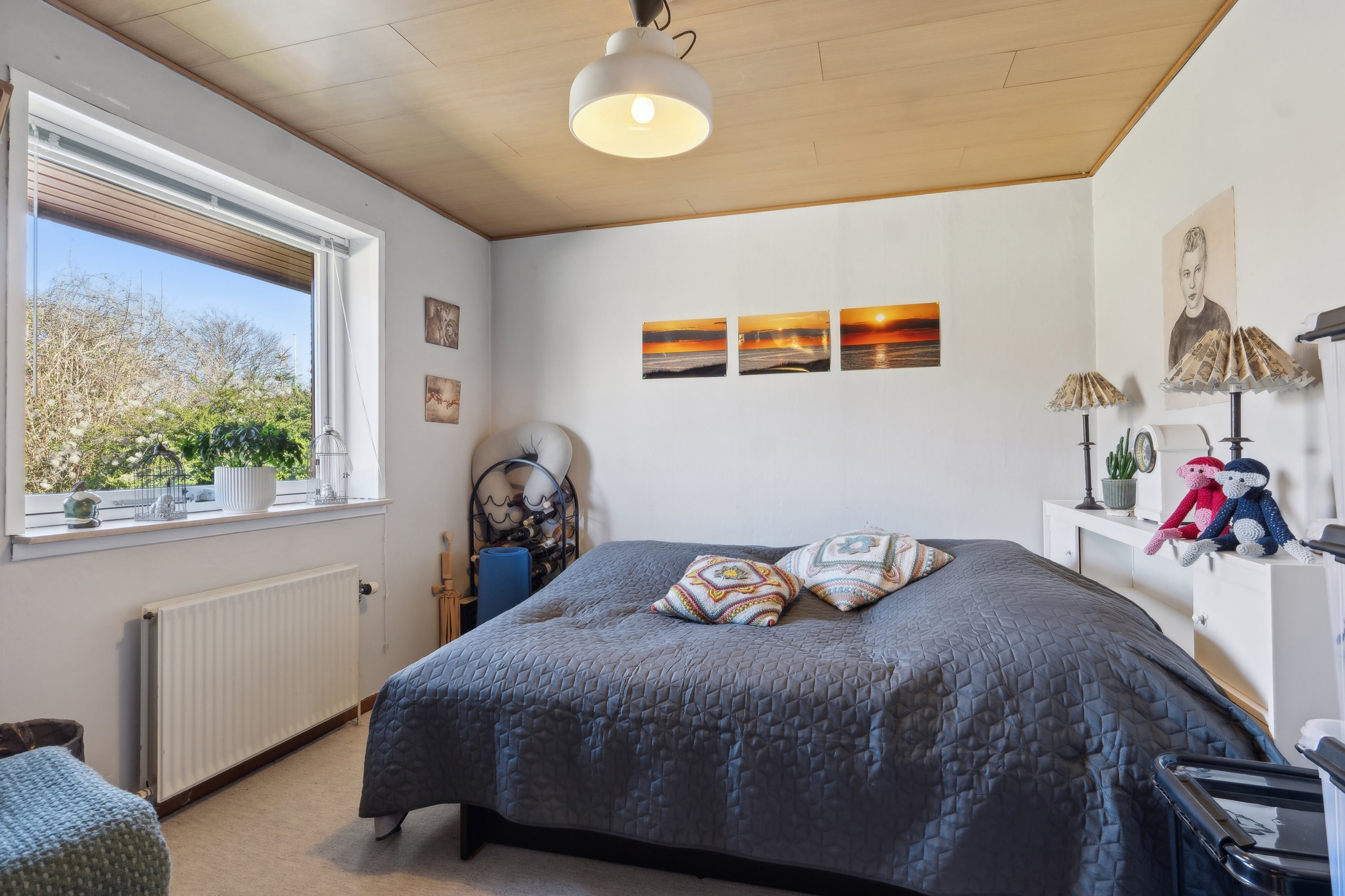 Fremhævet soveværelse billede i fuldskærmstilstand. Billede af Pilehaven 10, Tryggelev, 5932 Humble