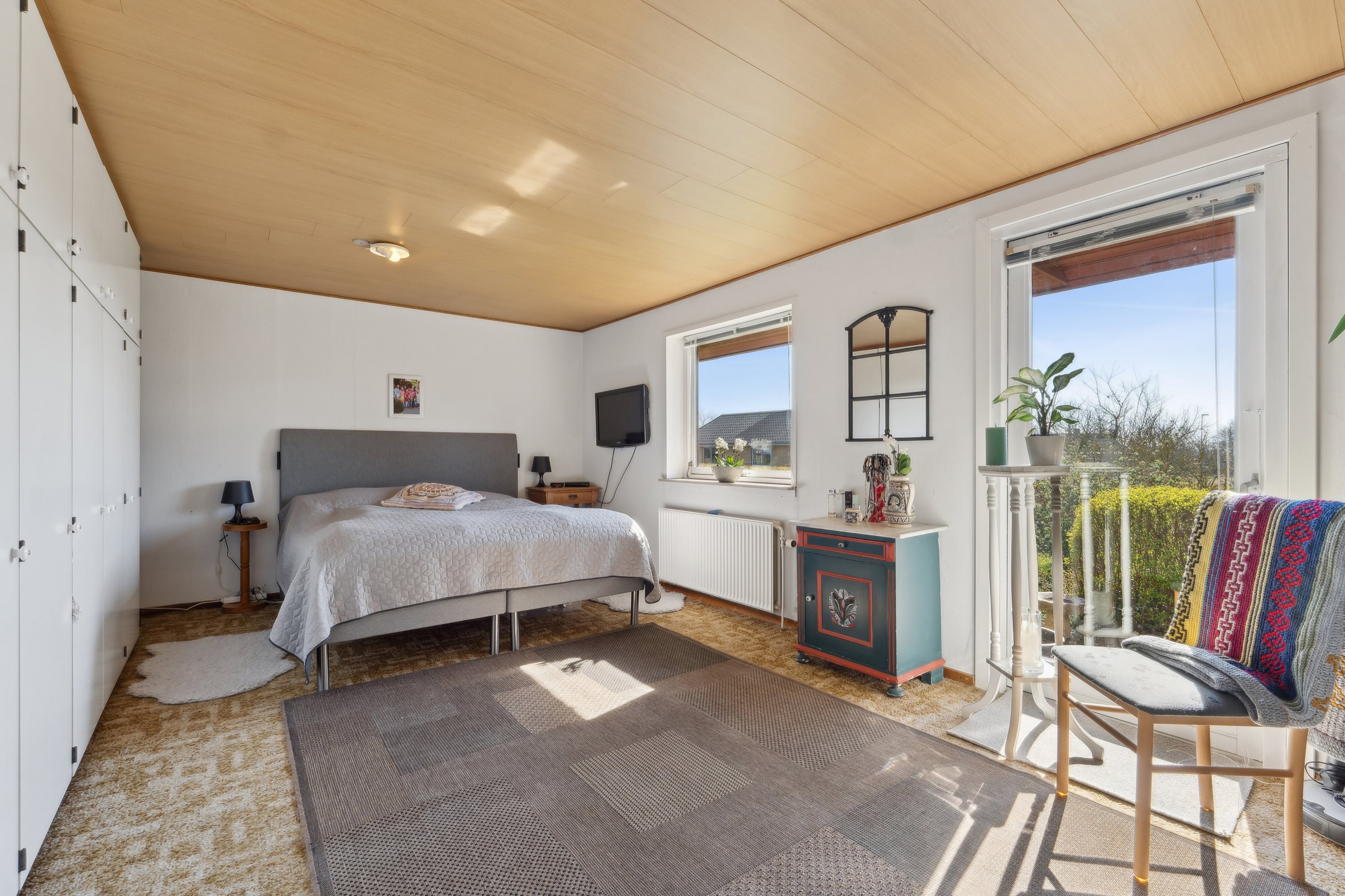 Fremhævet soveværelse billede i fuldskærmstilstand. Billede af Pilehaven 10, Tryggelev, 5932 Humble