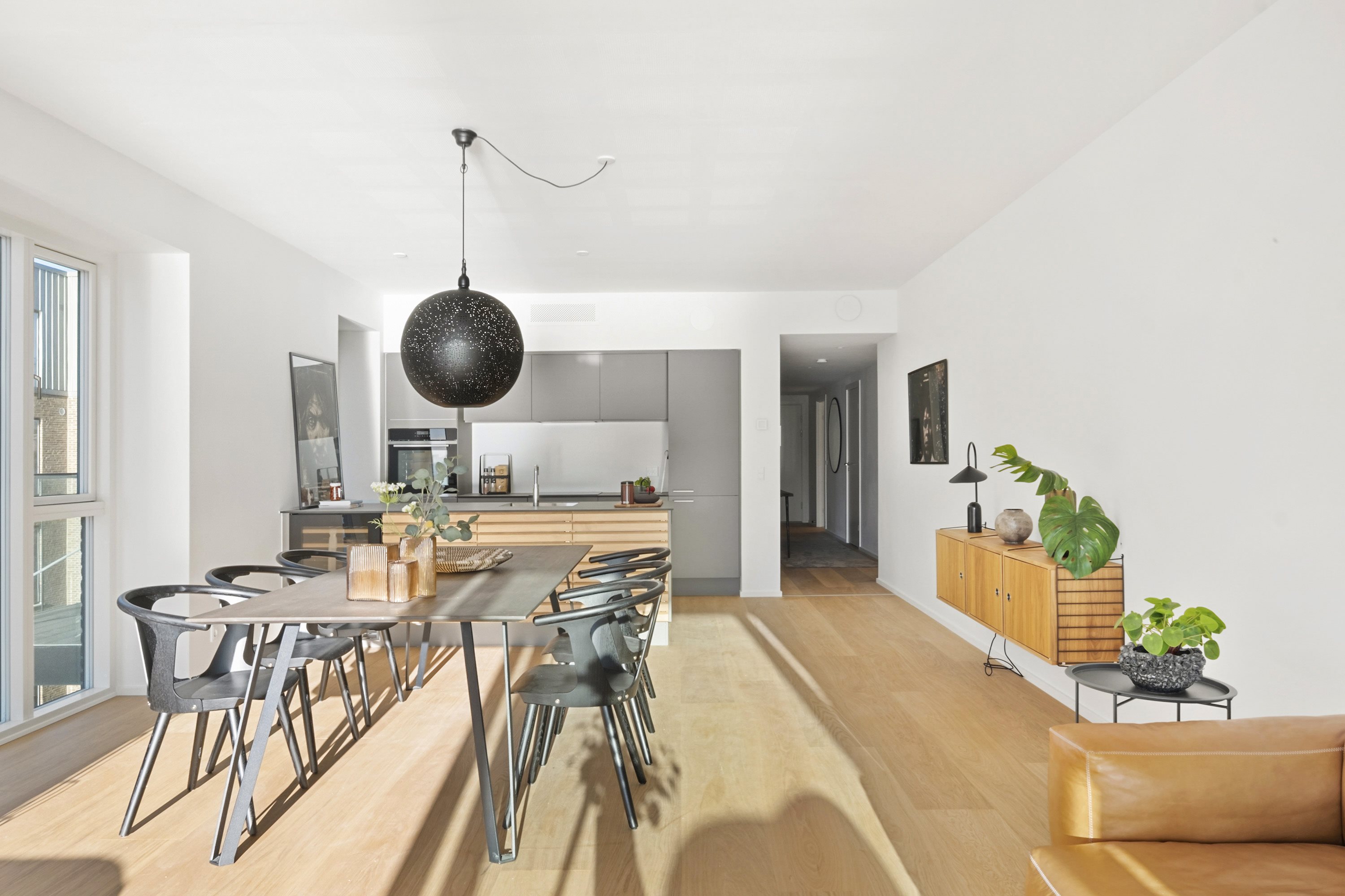 Fremhævet spisekøkken billede i fuldskærmstilstand. Billede af Stigsborg Brygge 161, 4. th., 9400 Nørresundby