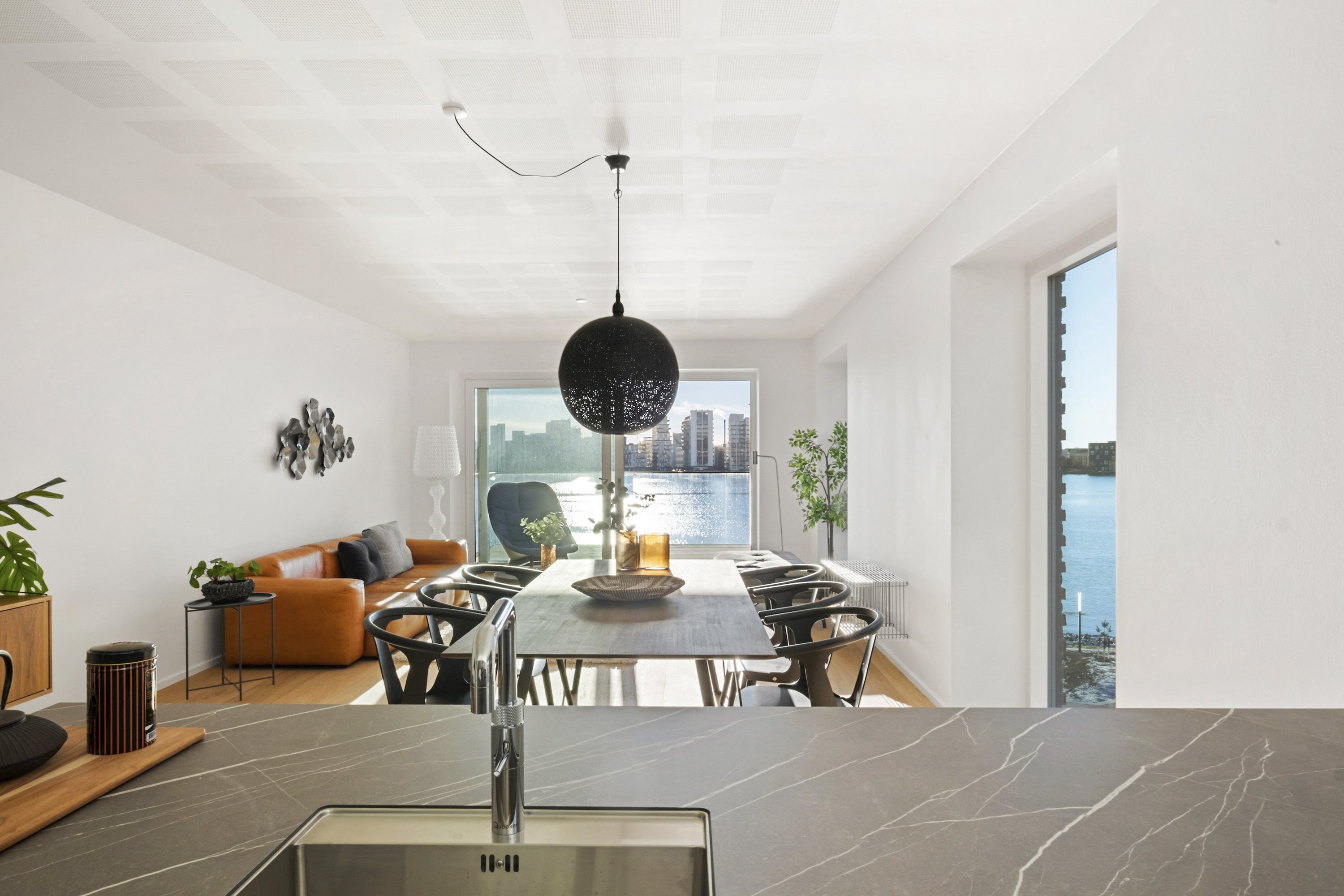 Fremhævet spisestue billede i fuldskærmstilstand. Billede af Stigsborg Brygge 161, 4. th., 9400 Nørresundby