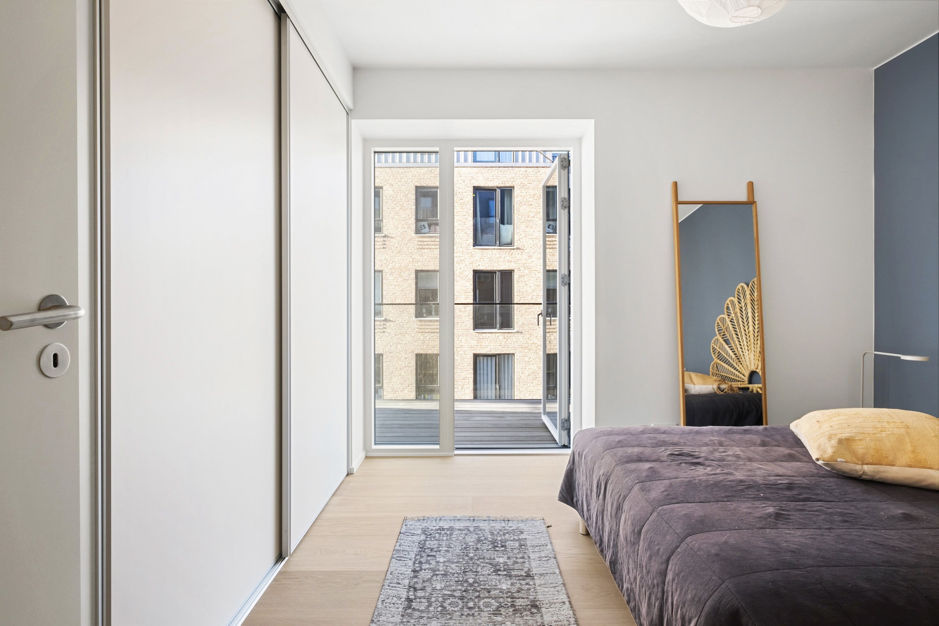 Fremhævet soveværelse billede i fuldskærmstilstand. Billede af Stigsborg Brygge 161, 4. th., 9400 Nørresundby