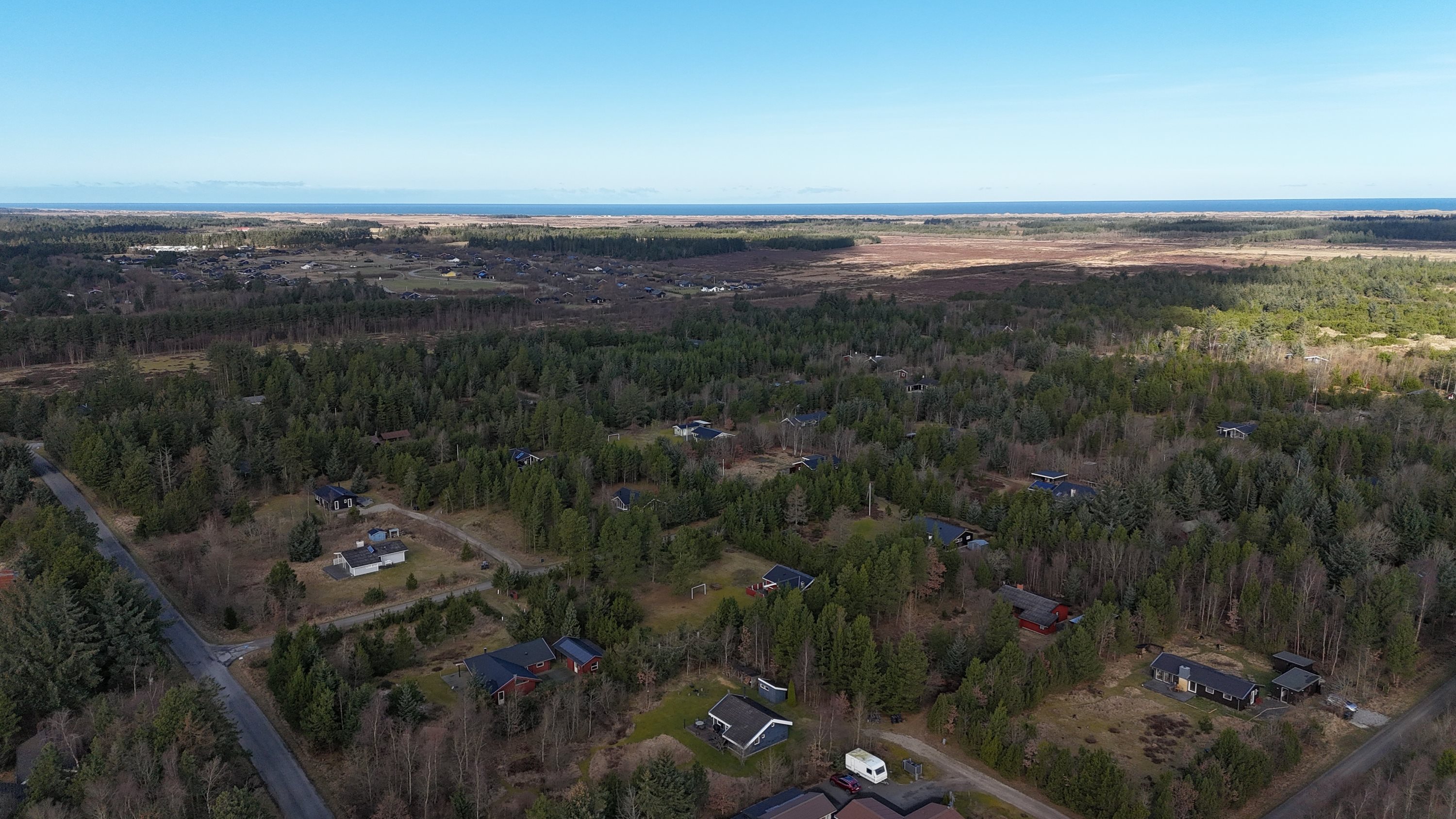 Fremhævet  billede i fuldskærmstilstand. Billede af Grævlingevej 6, Krogen, 9460 Brovst