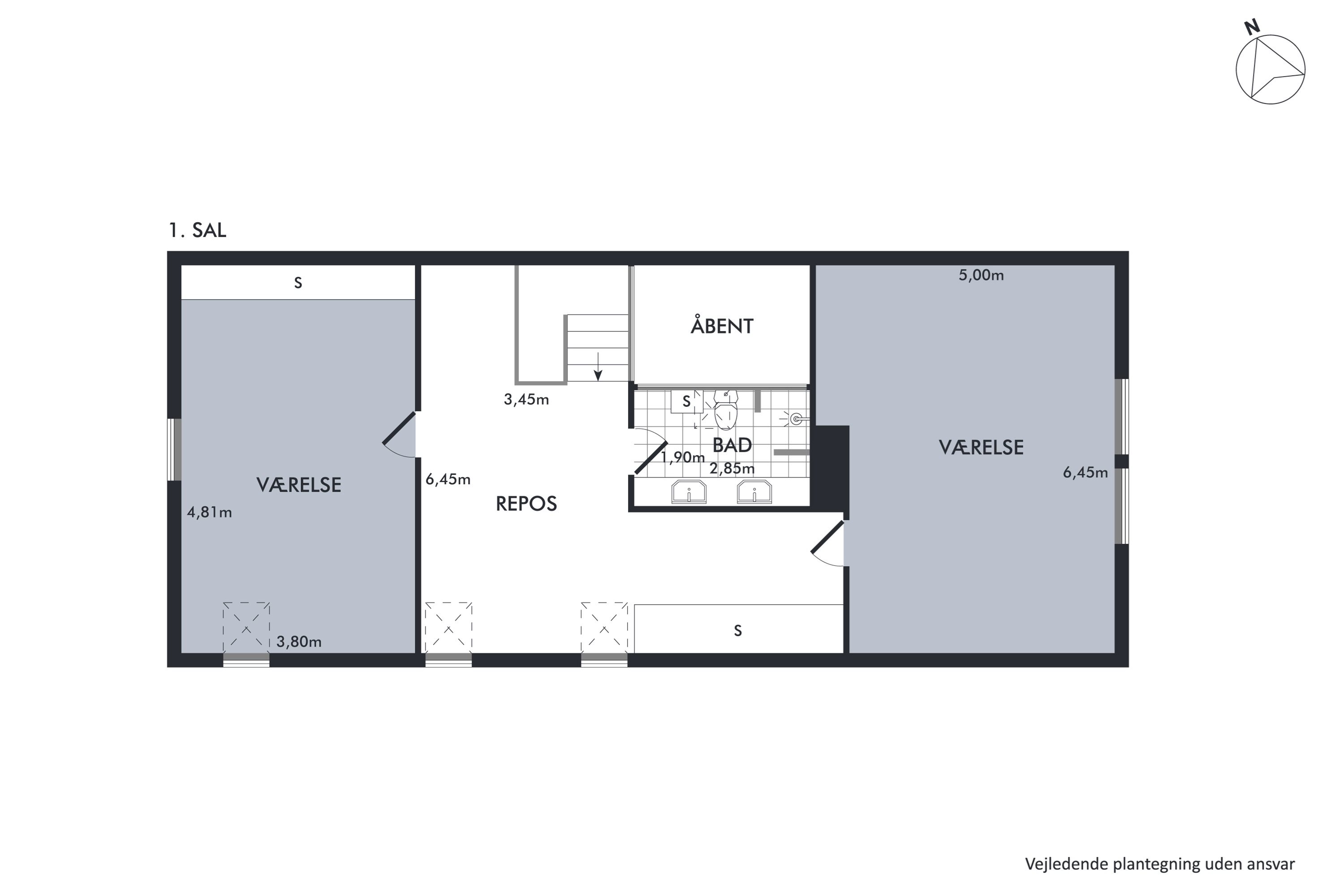Plantegninger billede af Horsens Byvej 7, 9520 Skørping