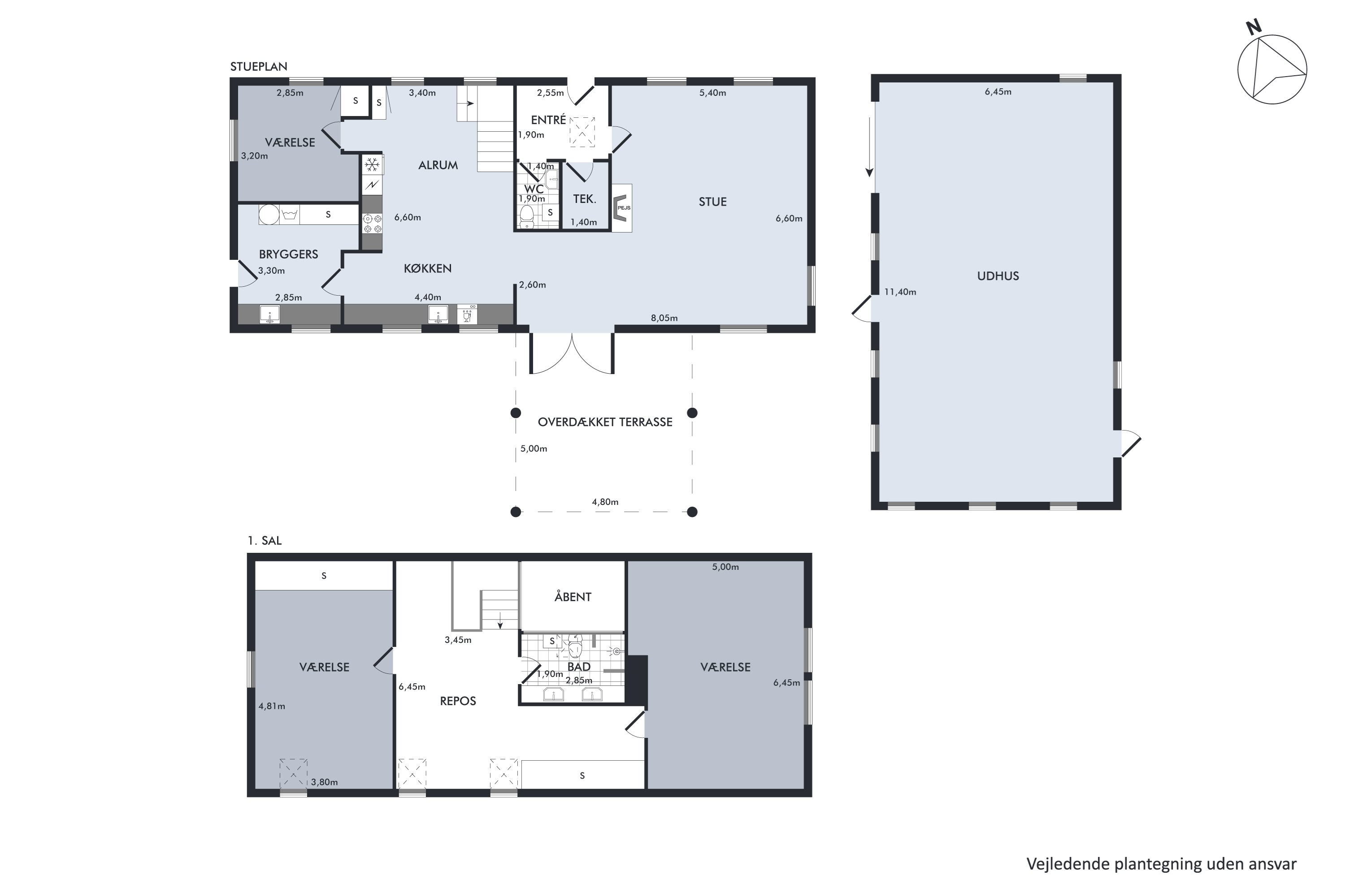 Plantegninger billede af Horsens Byvej 7, 9520 Skørping