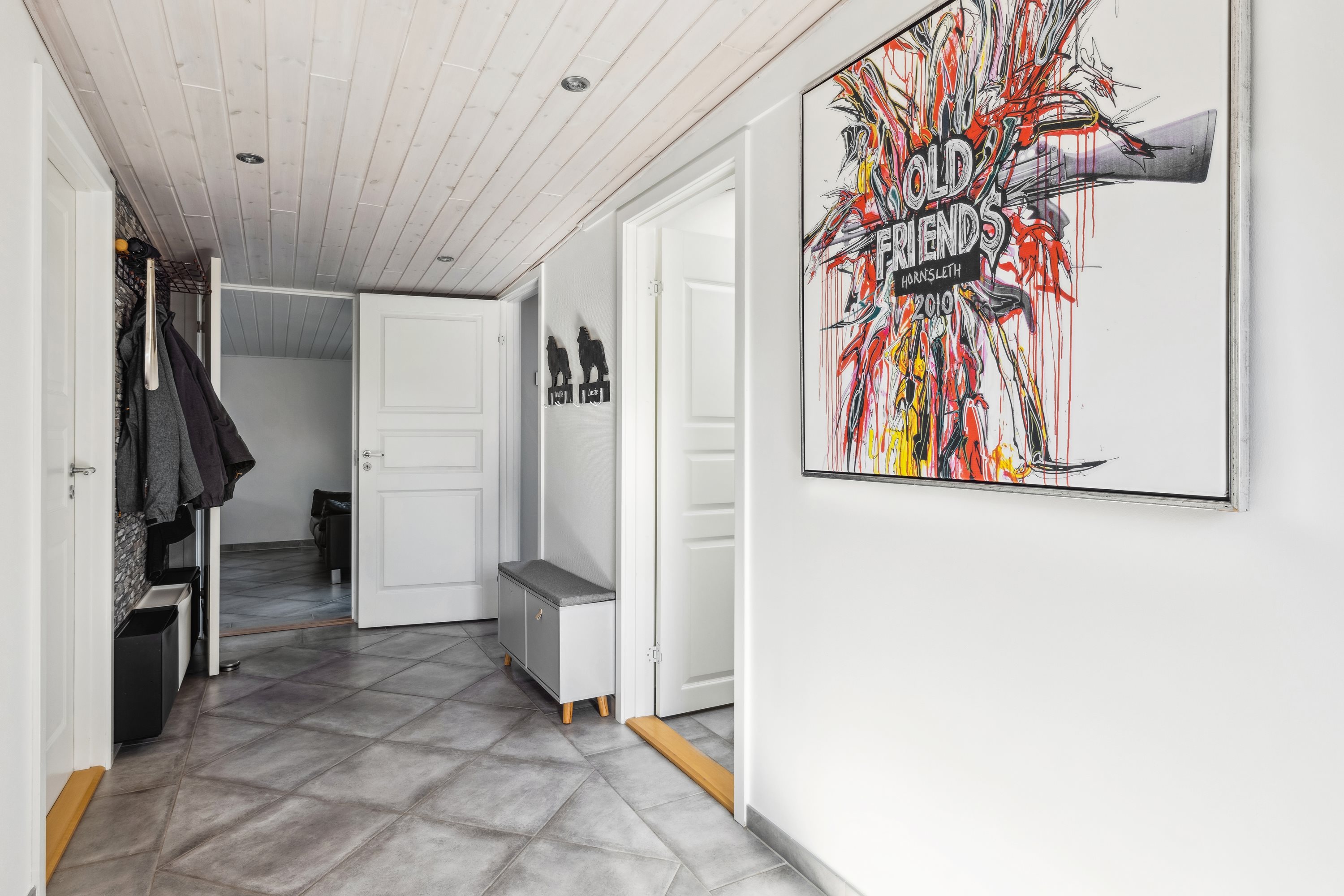 Fremhævet gang billede i fuldskærmstilstand. Billede af Pilevej 26, 8500 Grenaa