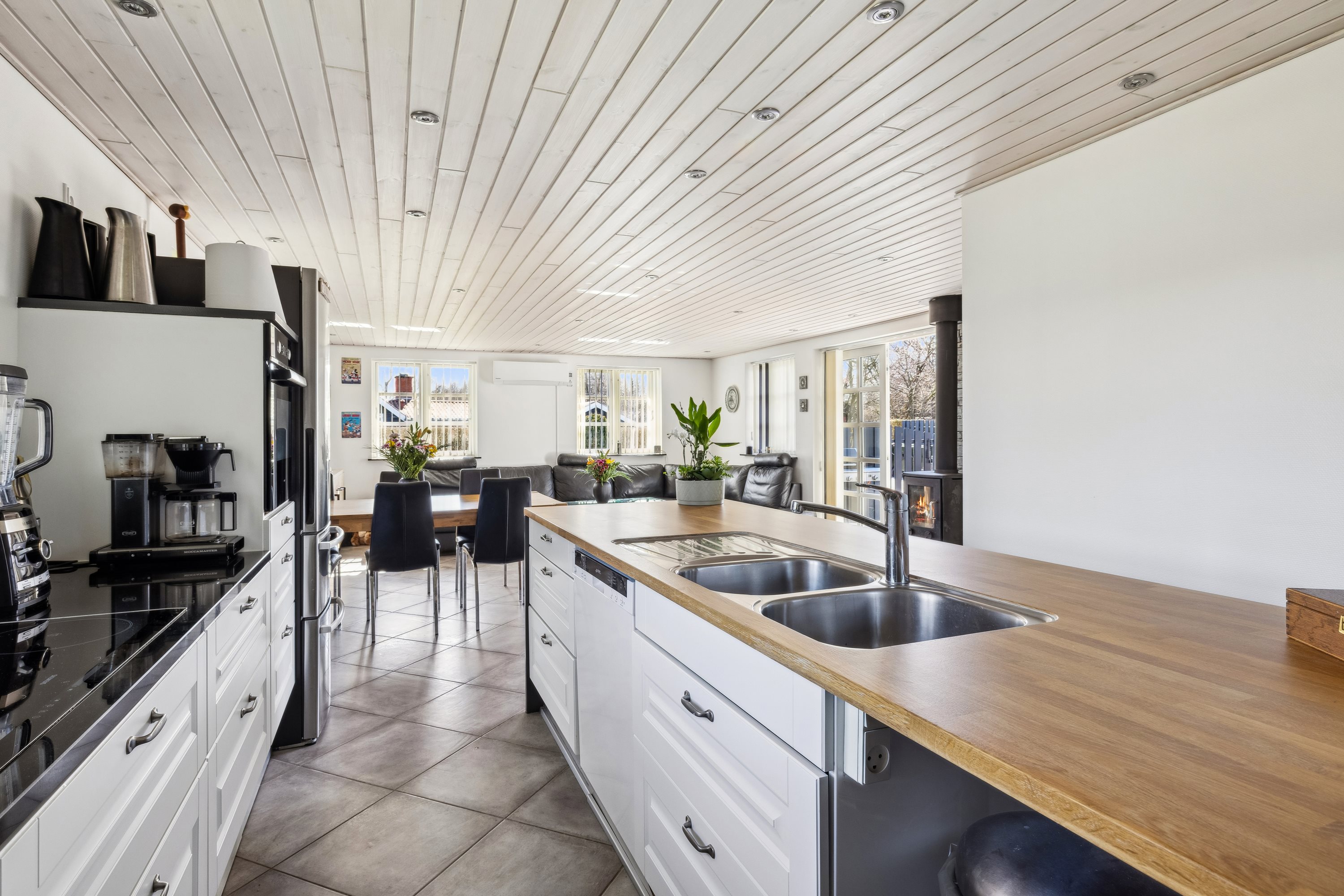 Fremhævet køkken billede i fuldskærmstilstand. Billede af Pilevej 26, 8500 Grenaa