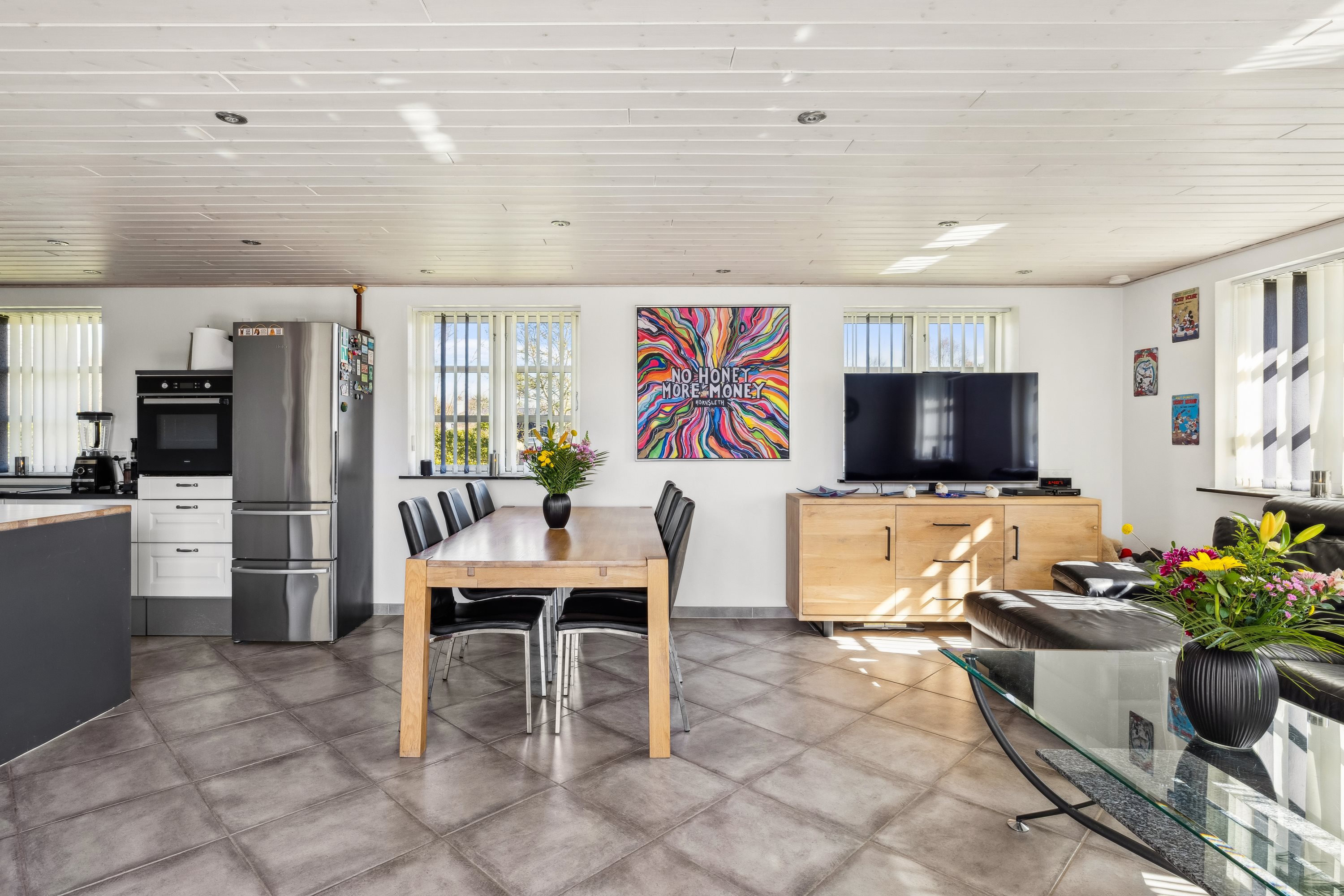 Fremhævet stue billede i fuldskærmstilstand. Billede af Pilevej 26, 8500 Grenaa