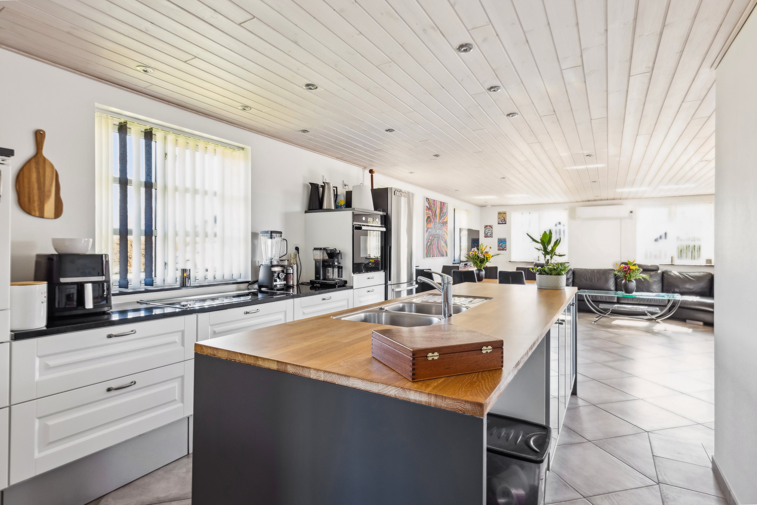 Fremhævet køkken billede i fuldskærmstilstand. Billede af Pilevej 26, 8500 Grenaa