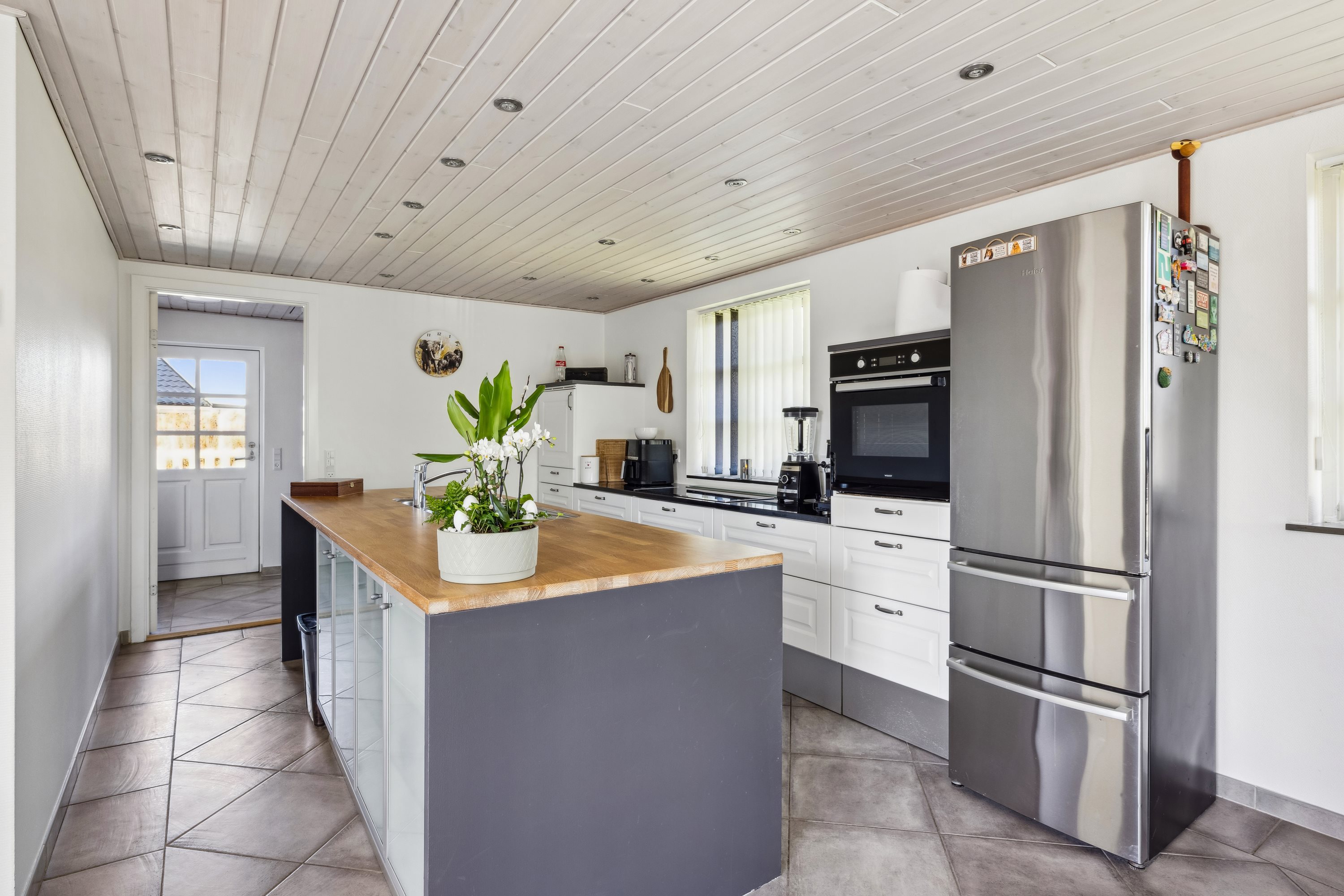 Fremhævet køkken billede i fuldskærmstilstand. Billede af Pilevej 26, 8500 Grenaa