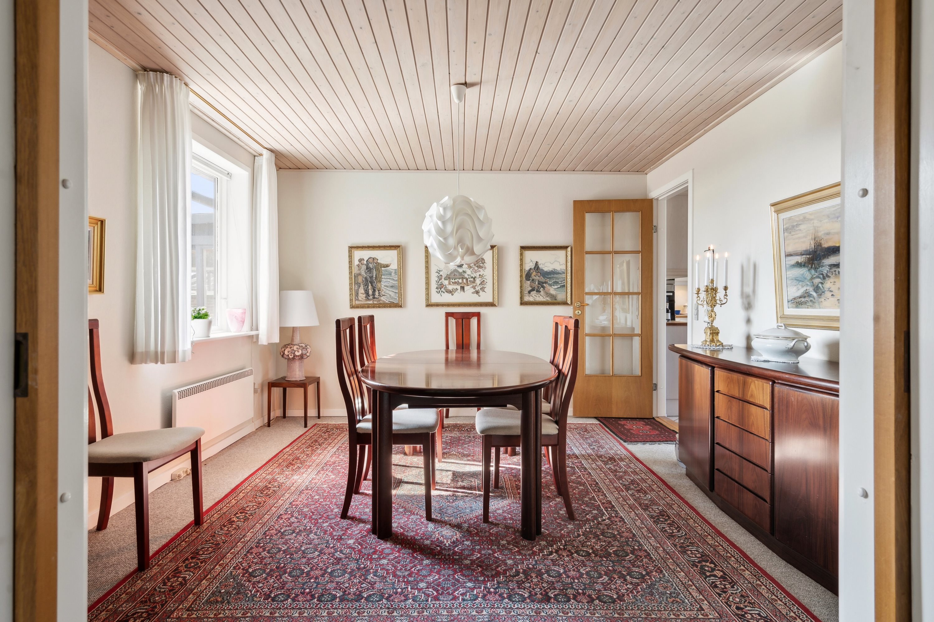 Fremhævet spisestue billede i fuldskærmstilstand. Billede af Muskatvænget 17, 6360 Tinglev