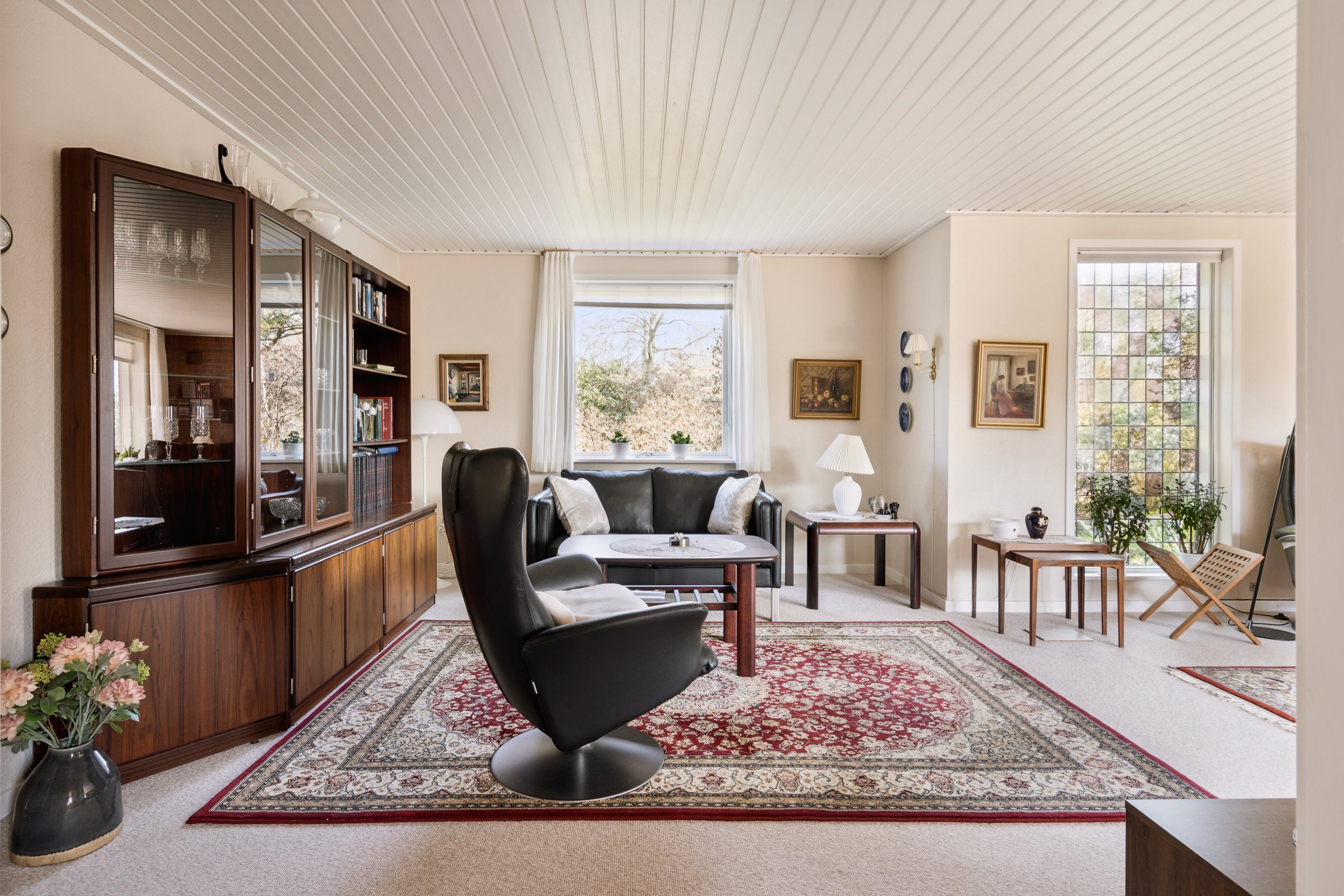 Fremhævet stue billede i fuldskærmstilstand. Billede af Muskatvænget 17, 6360 Tinglev