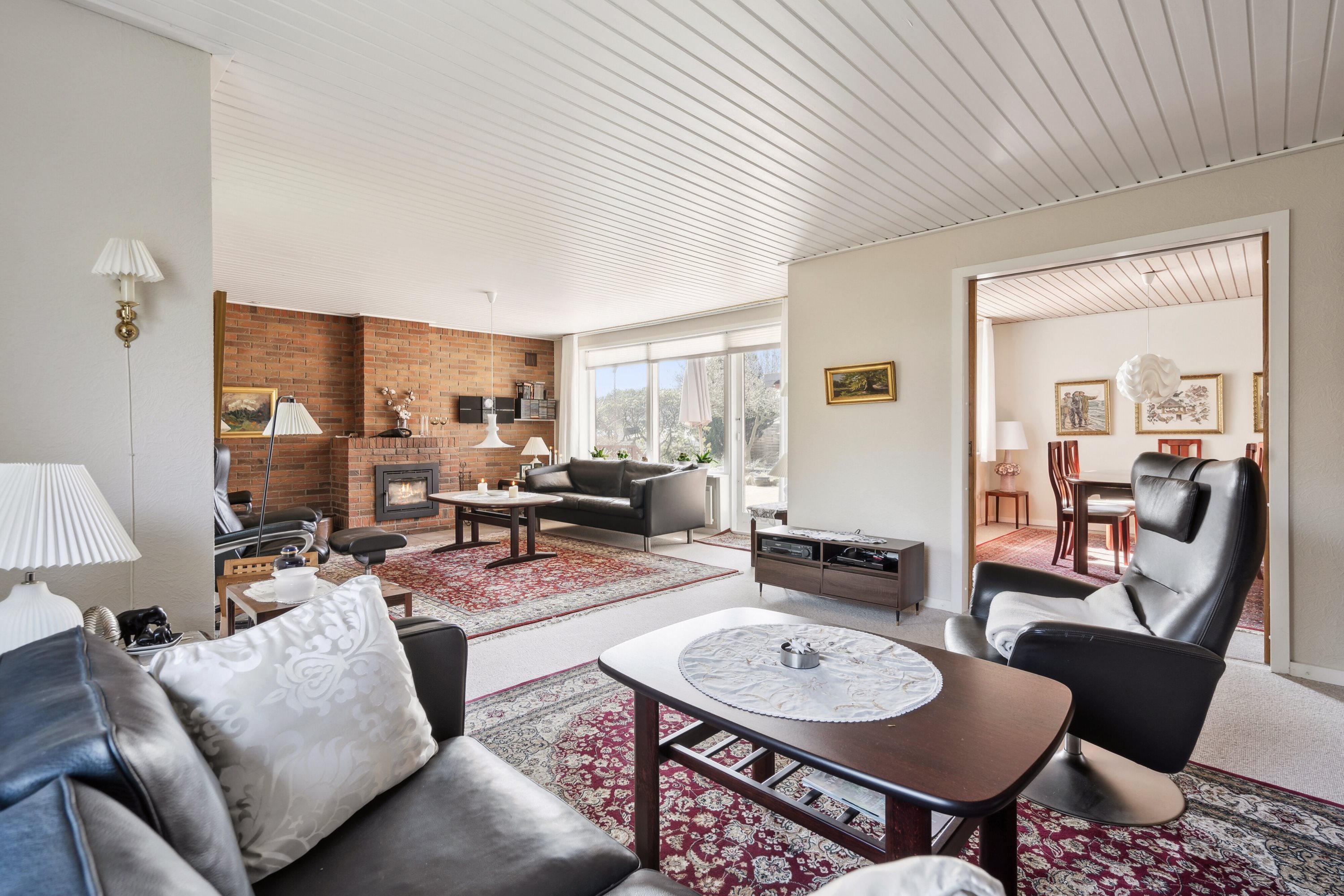 Fremhævet stue billede i fuldskærmstilstand. Billede af Muskatvænget 17, 6360 Tinglev