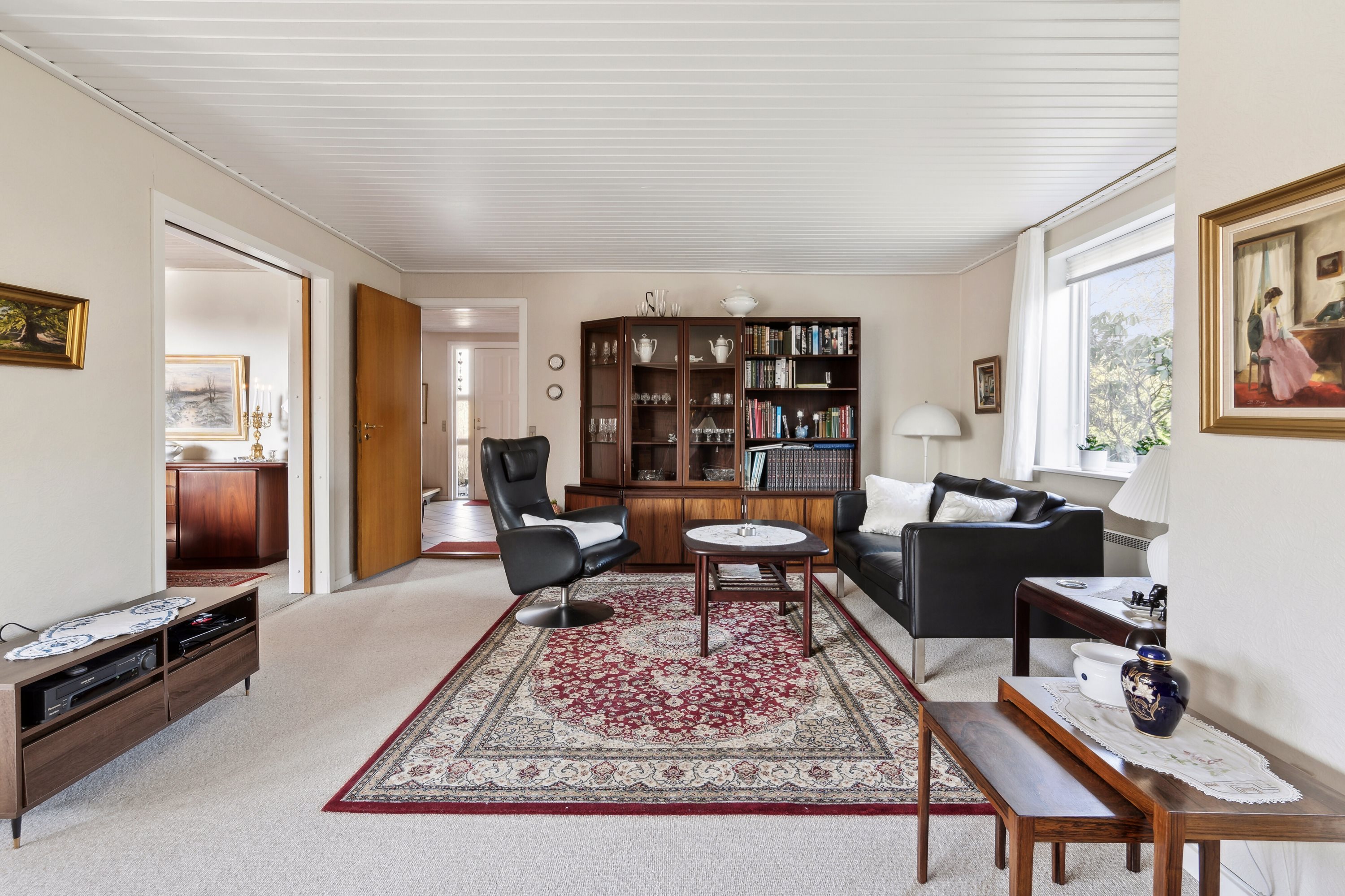 Fremhævet stue billede i fuldskærmstilstand. Billede af Muskatvænget 17, 6360 Tinglev