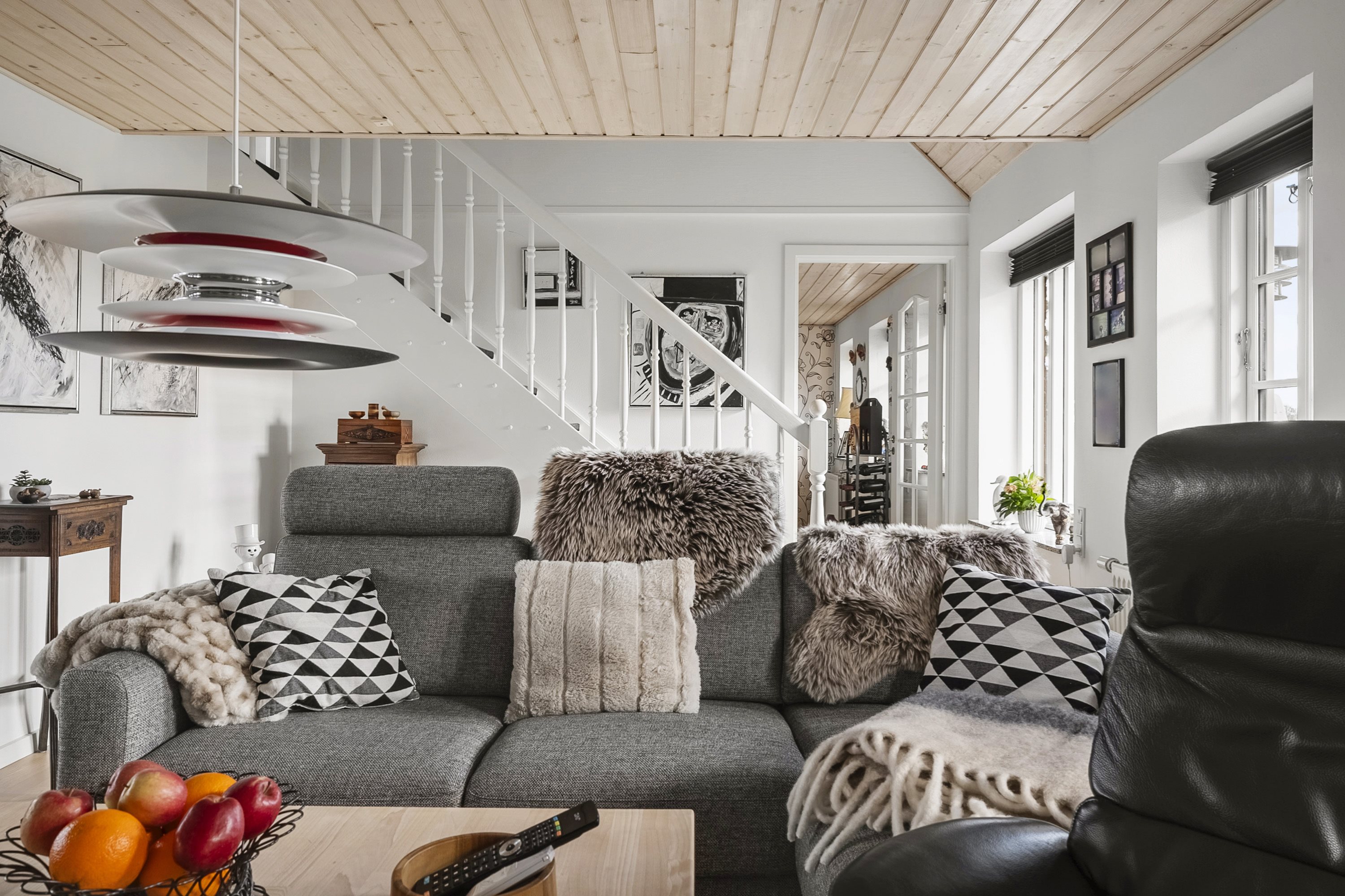 Fremhævet stue billede i fuldskærmstilstand. Billede af Glud Kirkevej 52, Glud, 7130 Juelsminde