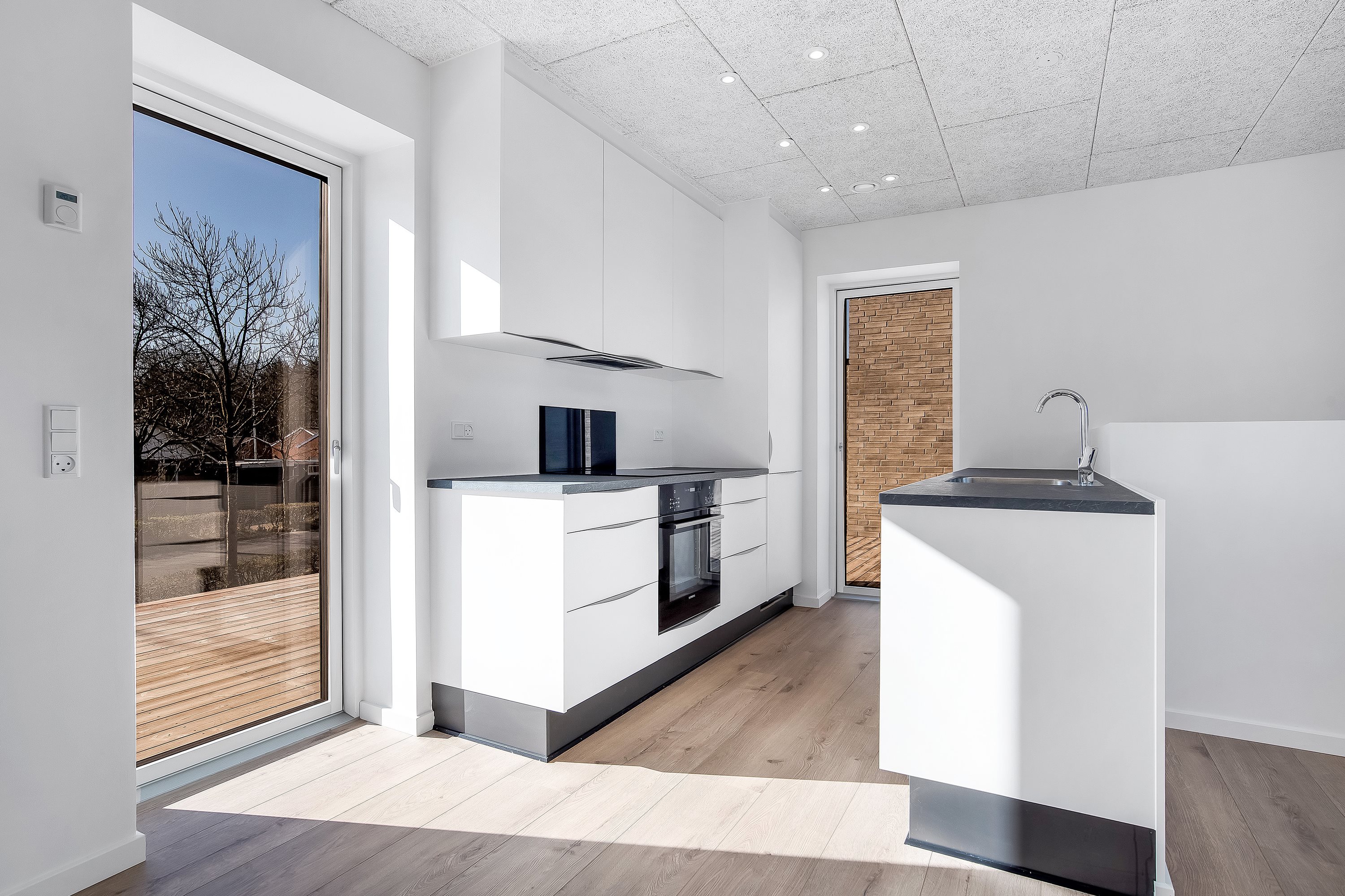 Fremhævet køkken billede i fuldskærmstilstand. Billede af Krimpendam 7B, 7500 Holstebro