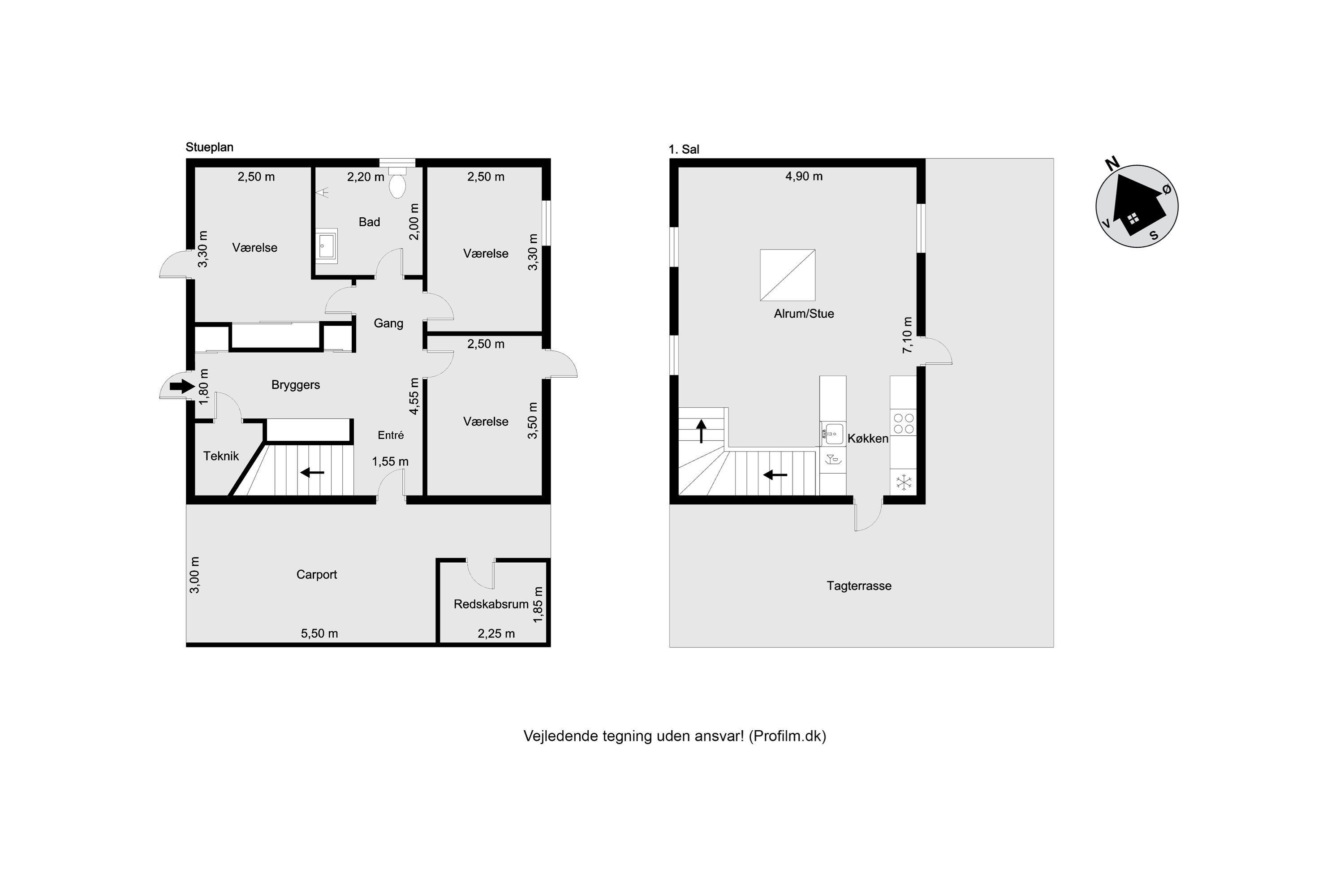 Plantegninger billede af Krimpendam 7B, 7500 Holstebro