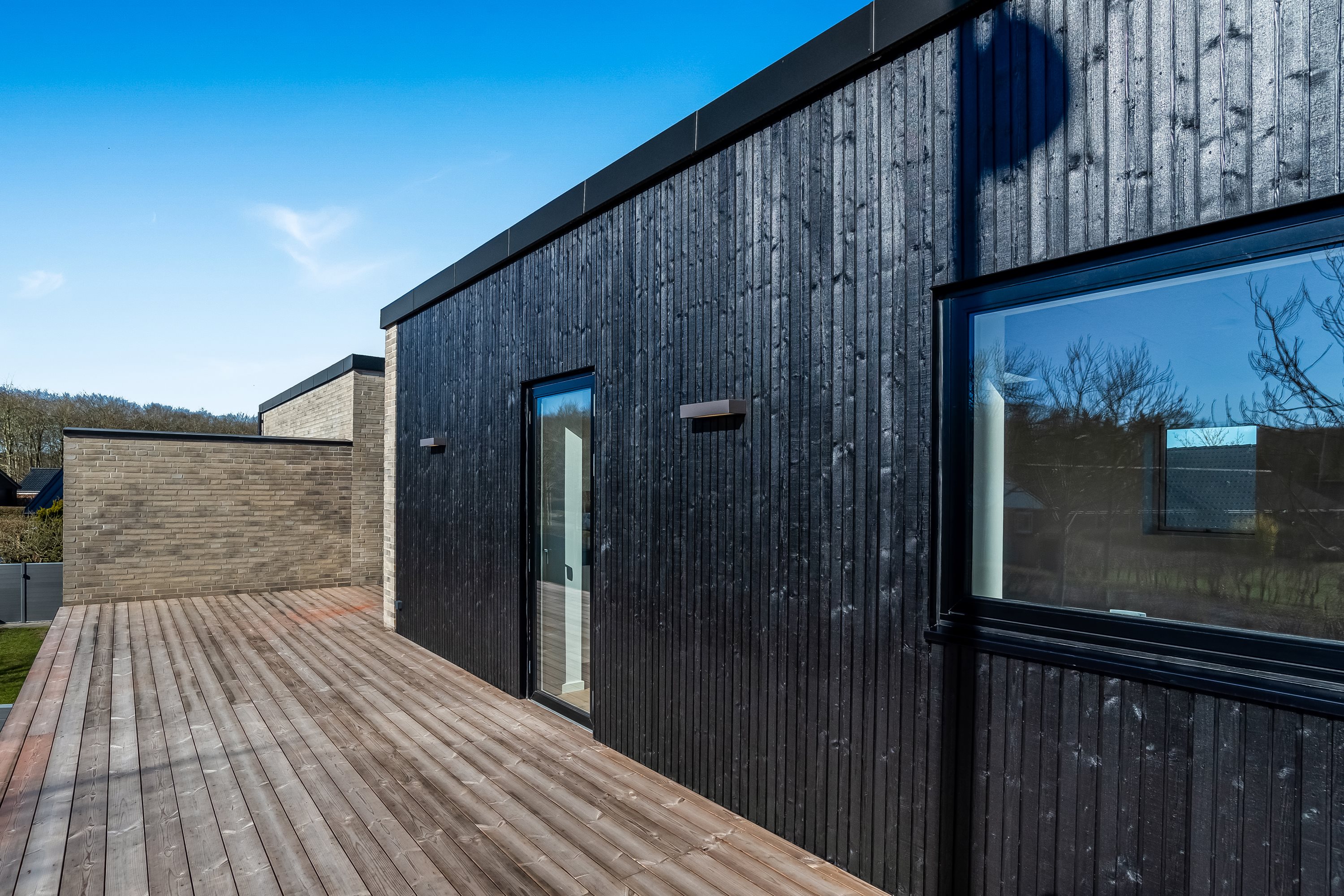 Fremhævet tagterrasse billede i fuldskærmstilstand. Billede af Krimpendam 7B, 7500 Holstebro