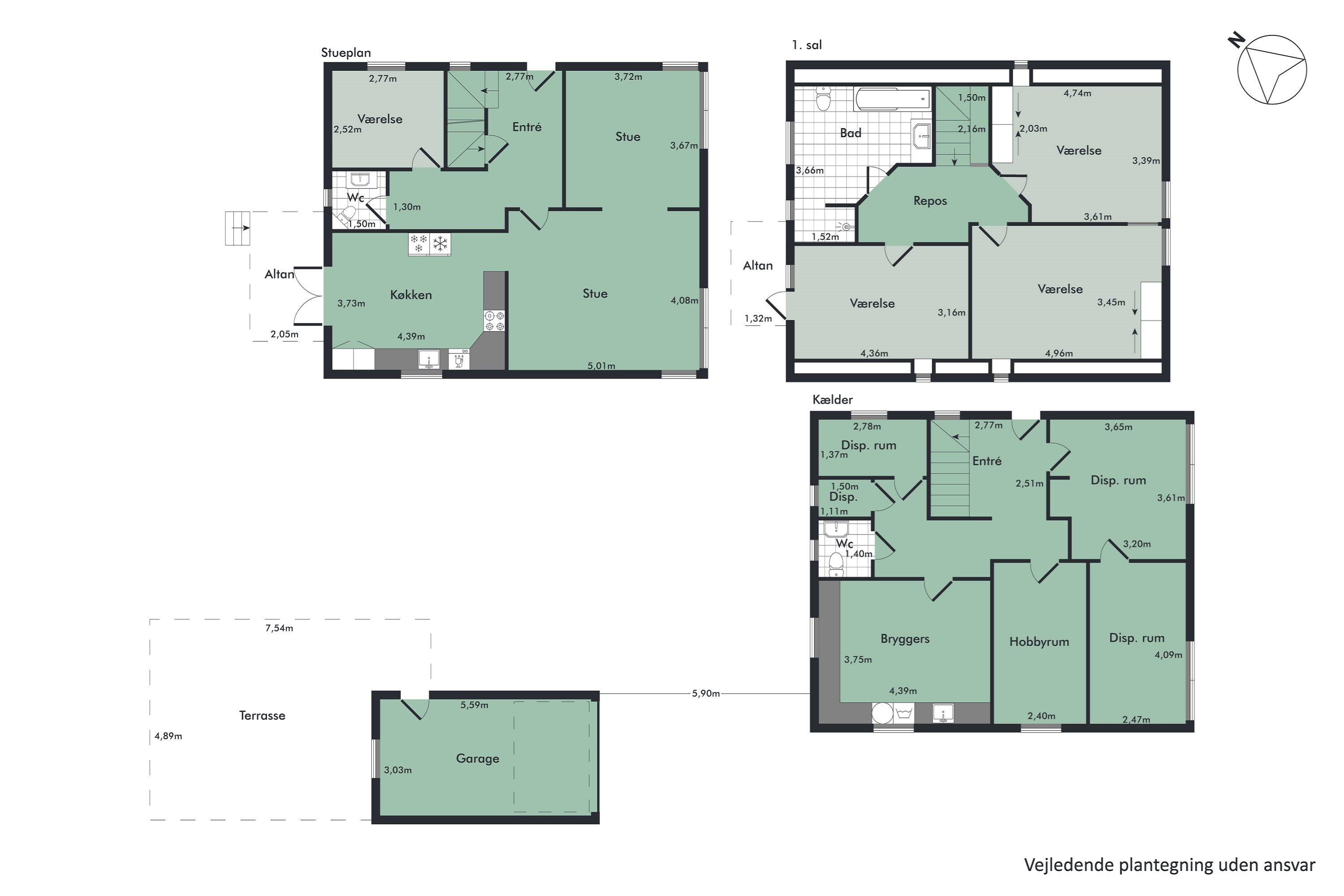 Plantegninger billede af Nordhavnsvej 7, 7800 Skive