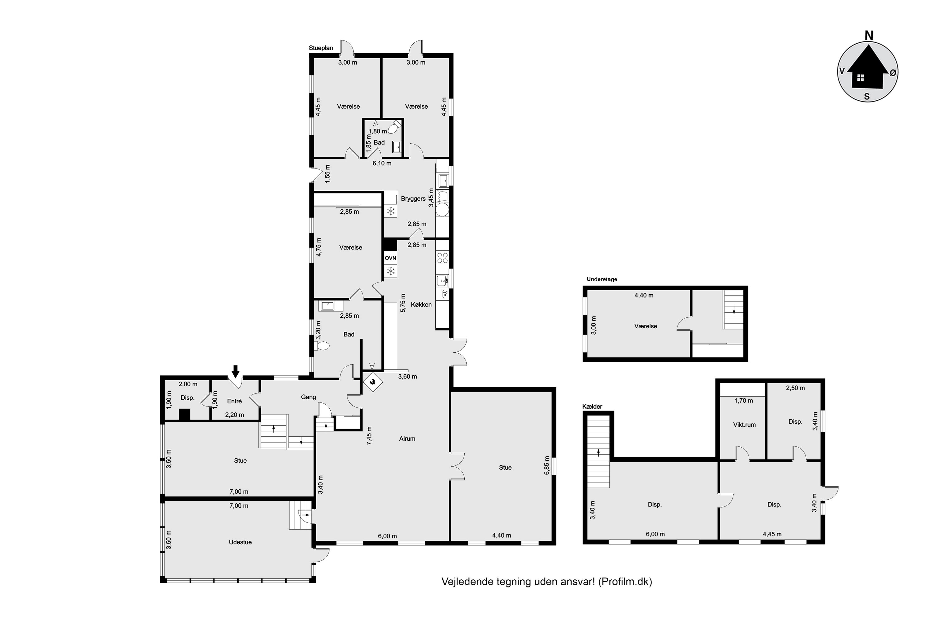 Plantegninger billede af Trabjergvej 1, 7500 Holstebro