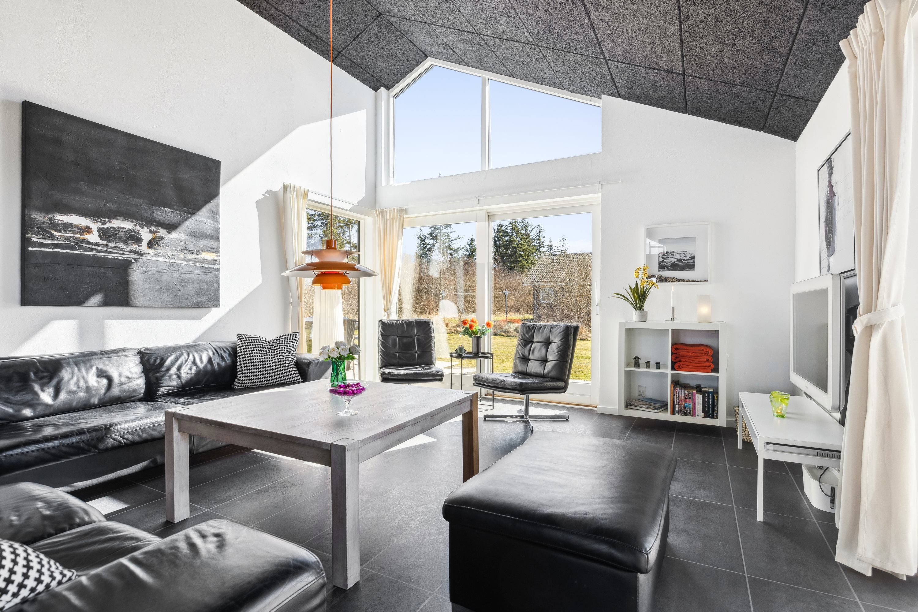 Fremhævet stue billede i fuldskærmstilstand. Billede af Kronvildtvej 168, Krogen, 9460 Brovst