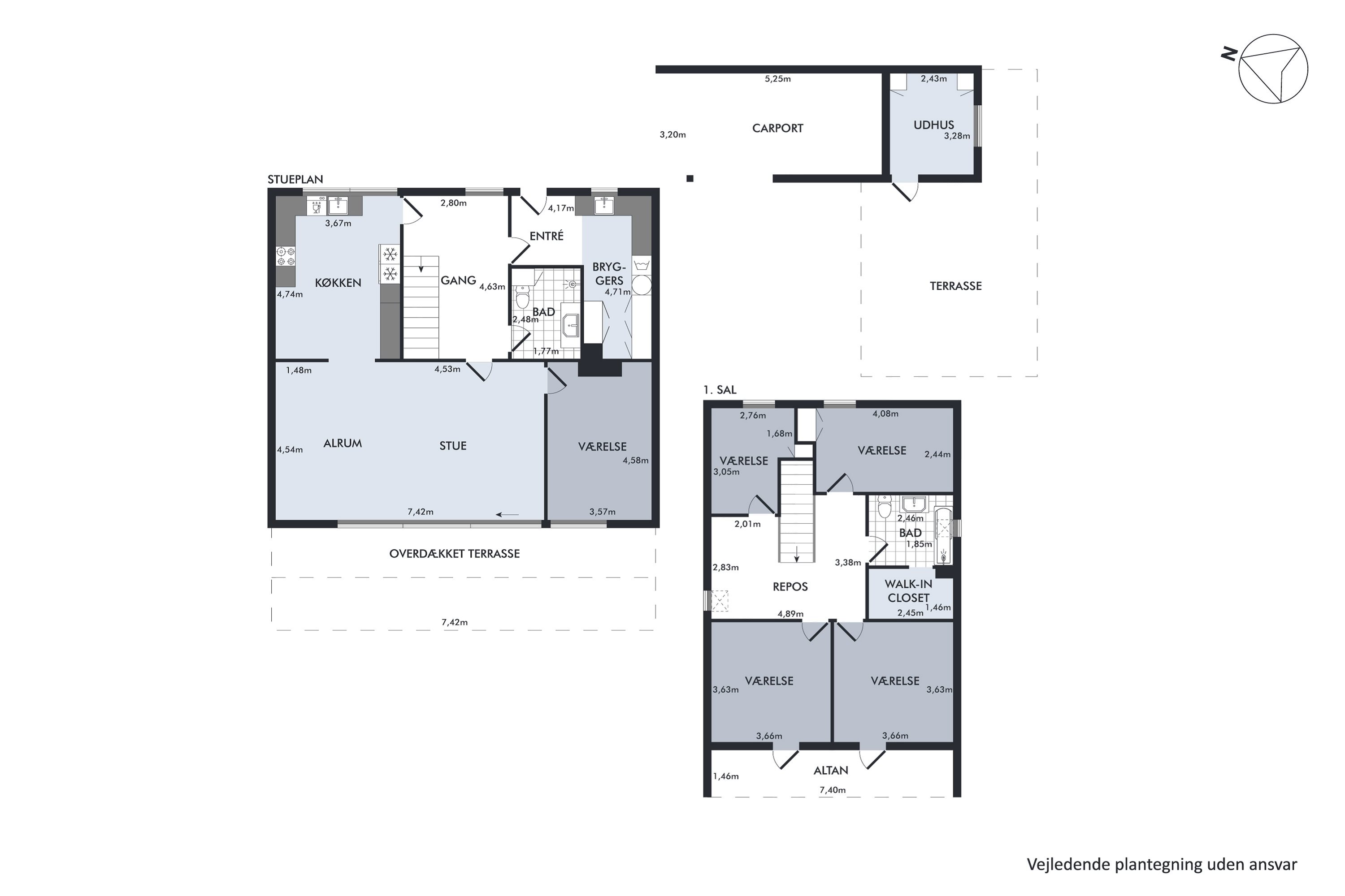 Plantegninger billede af Østervangs Alle 33, 8963 Auning