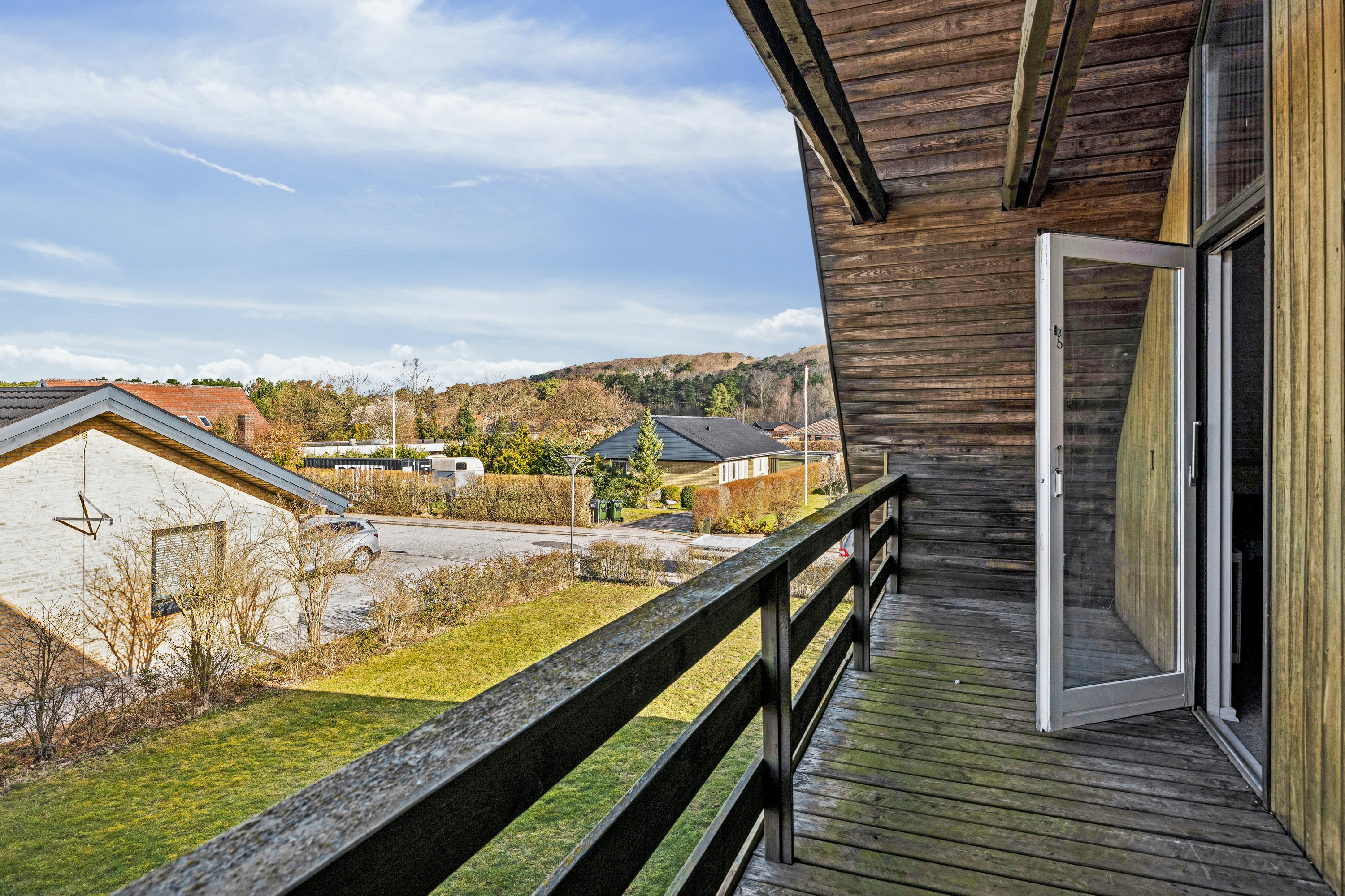 Fremhævet terrasse billede i fuldskærmstilstand. Billede af Østervangs Alle 33, 8963 Auning