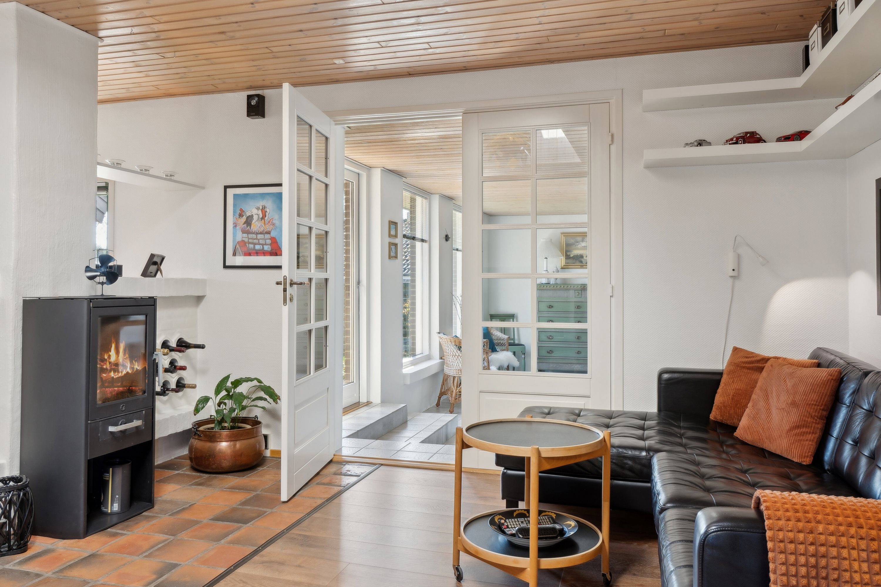 Fremhævet stue billede i fuldskærmstilstand. Billede af Friggsvej 25, 9870 Sindal