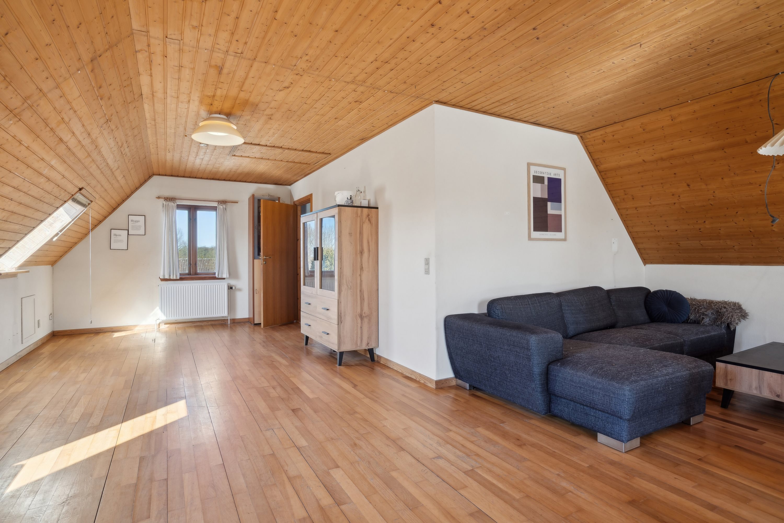 Fremhævet stue billede i fuldskærmstilstand. Billede af Terslev Møllevej 33, 4690 Haslev