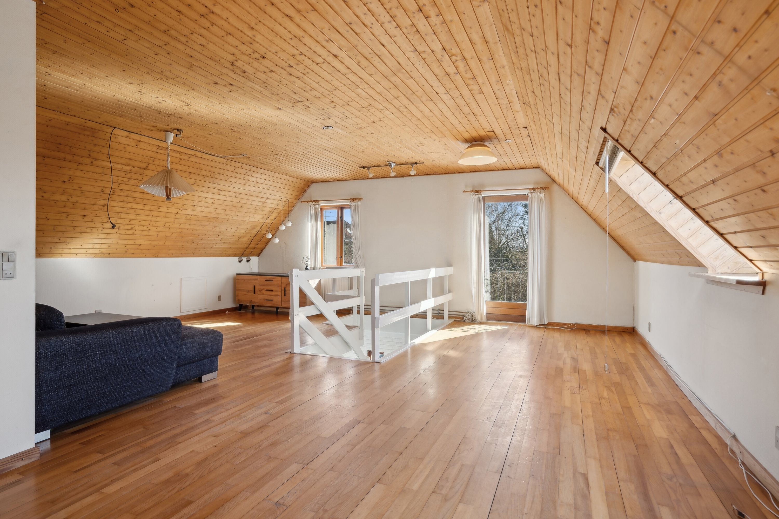 Fremhævet stue billede i fuldskærmstilstand. Billede af Terslev Møllevej 33, 4690 Haslev