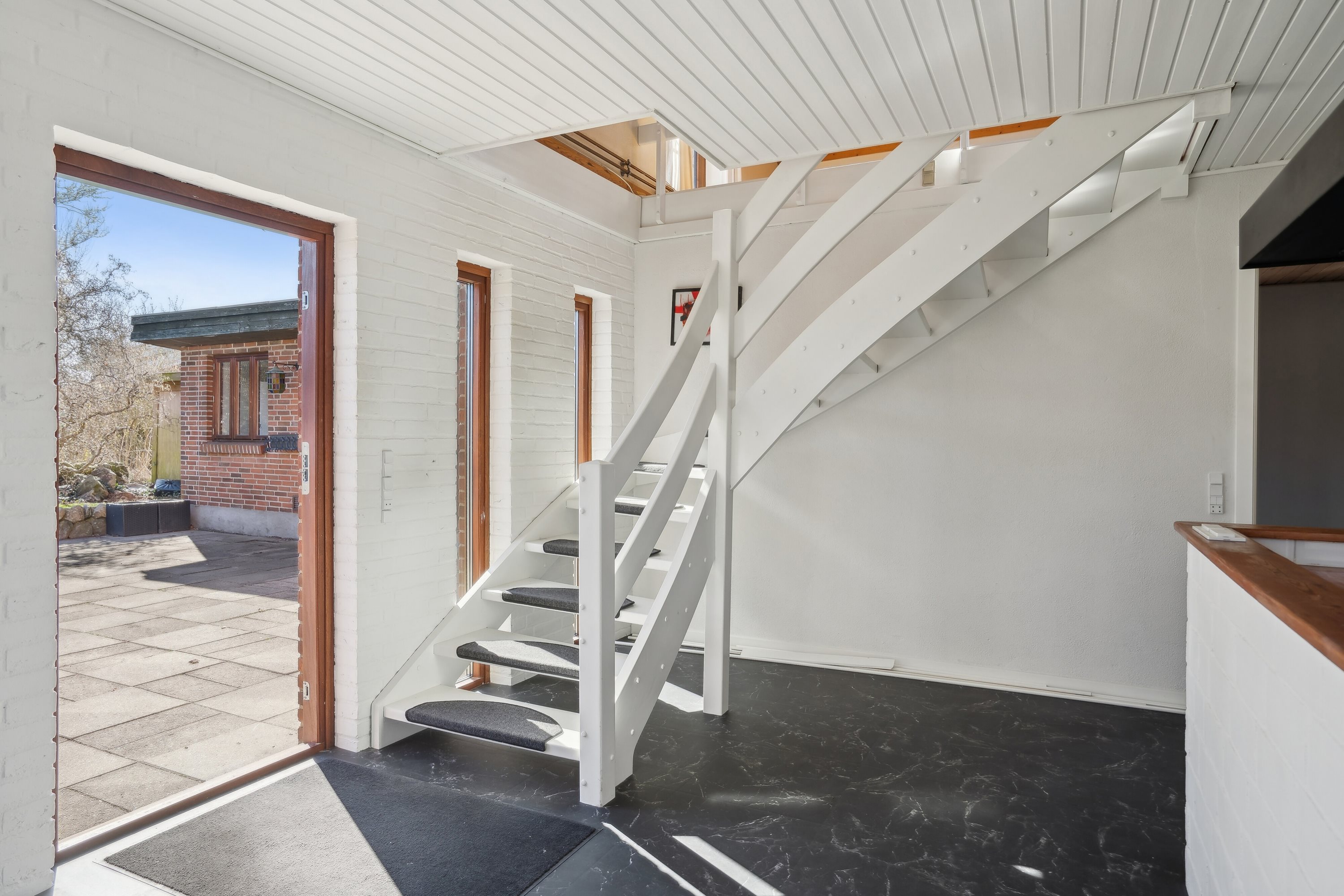 Fremhævet gang billede i fuldskærmstilstand. Billede af Terslev Møllevej 33, 4690 Haslev