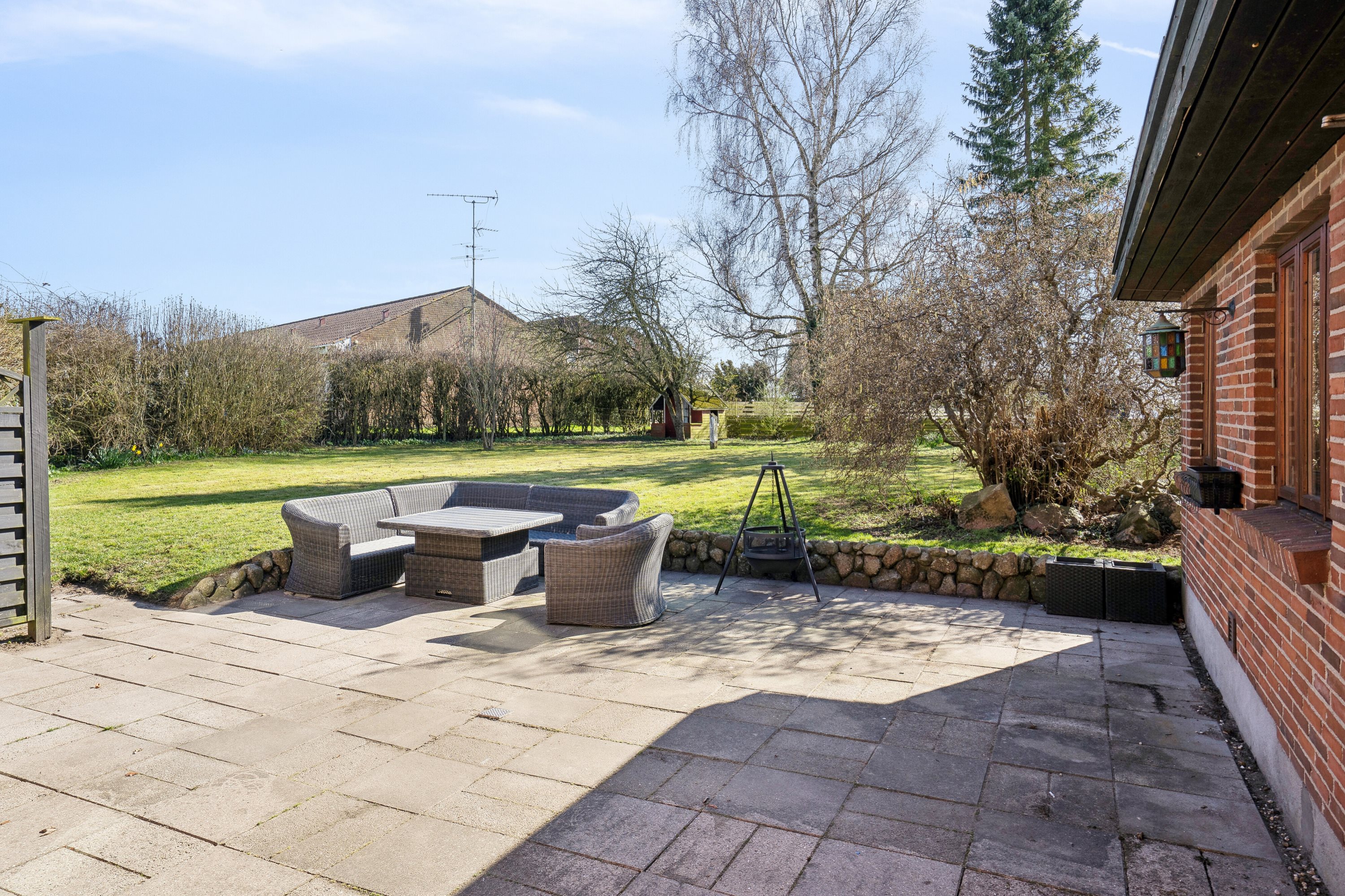 Fremhævet set fra vejen billede i fuldskærmstilstand. Billede af Terslev Møllevej 33, 4690 Haslev