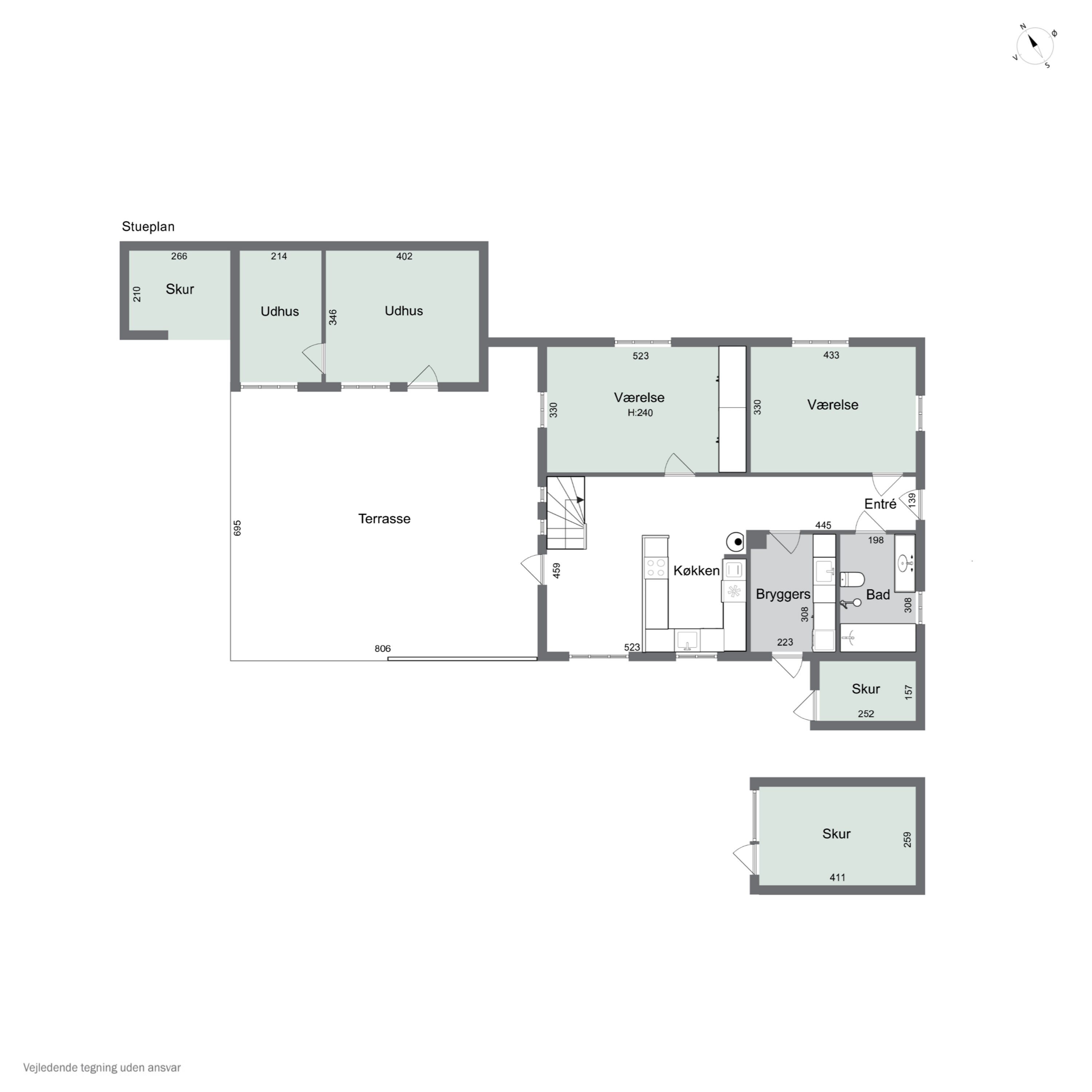 Plantegninger billede af Terslev Møllevej 33, 4690 Haslev