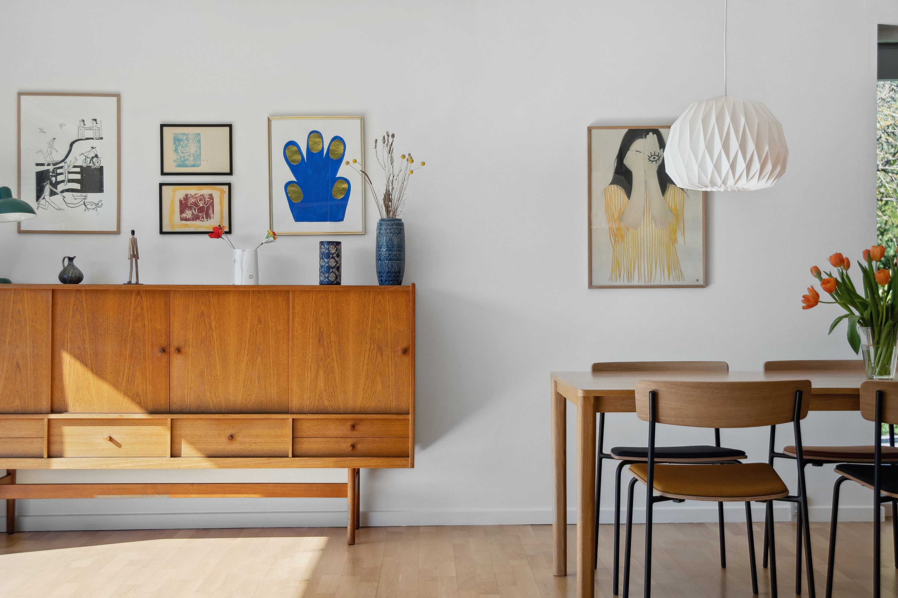 Fremhævet spisestue billede i fuldskærmstilstand. Billede af Stenbukken 16, 5700 Svendborg