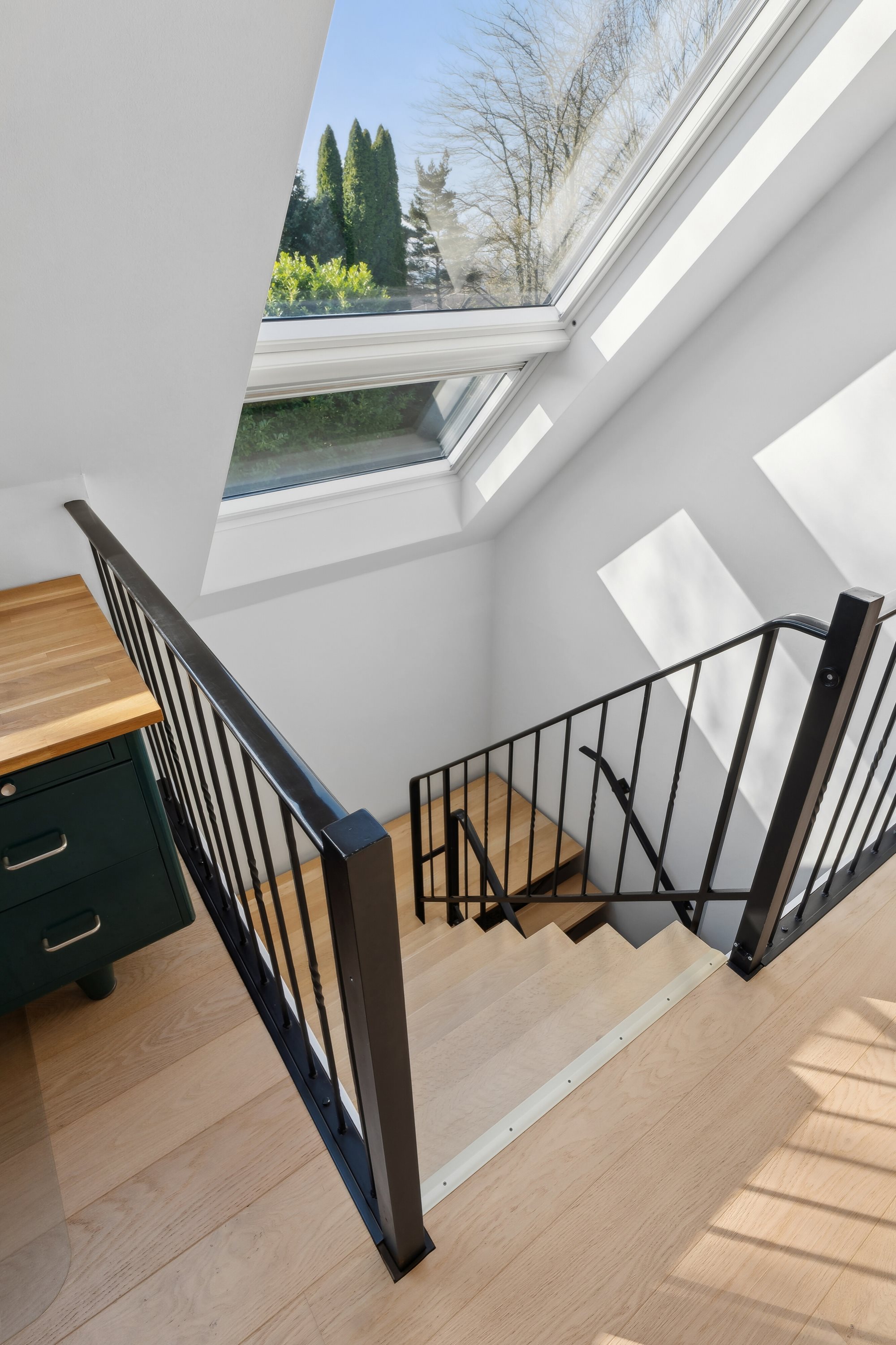 Fremhævet trappe billede i fuldskærmstilstand. Billede af Stenbukken 16, 5700 Svendborg