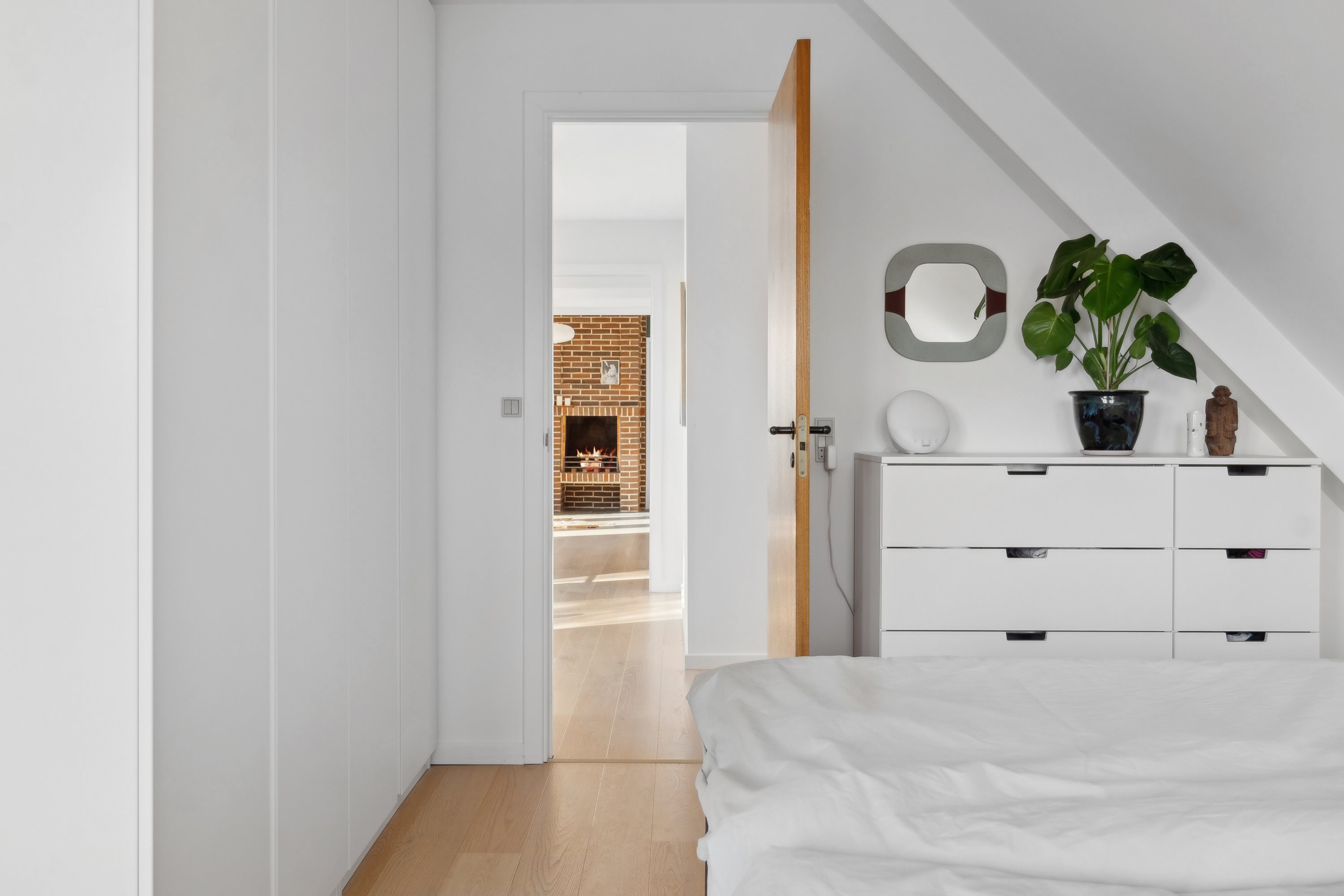 Fremhævet soveværelse billede i fuldskærmstilstand. Billede af Stenbukken 16, 5700 Svendborg