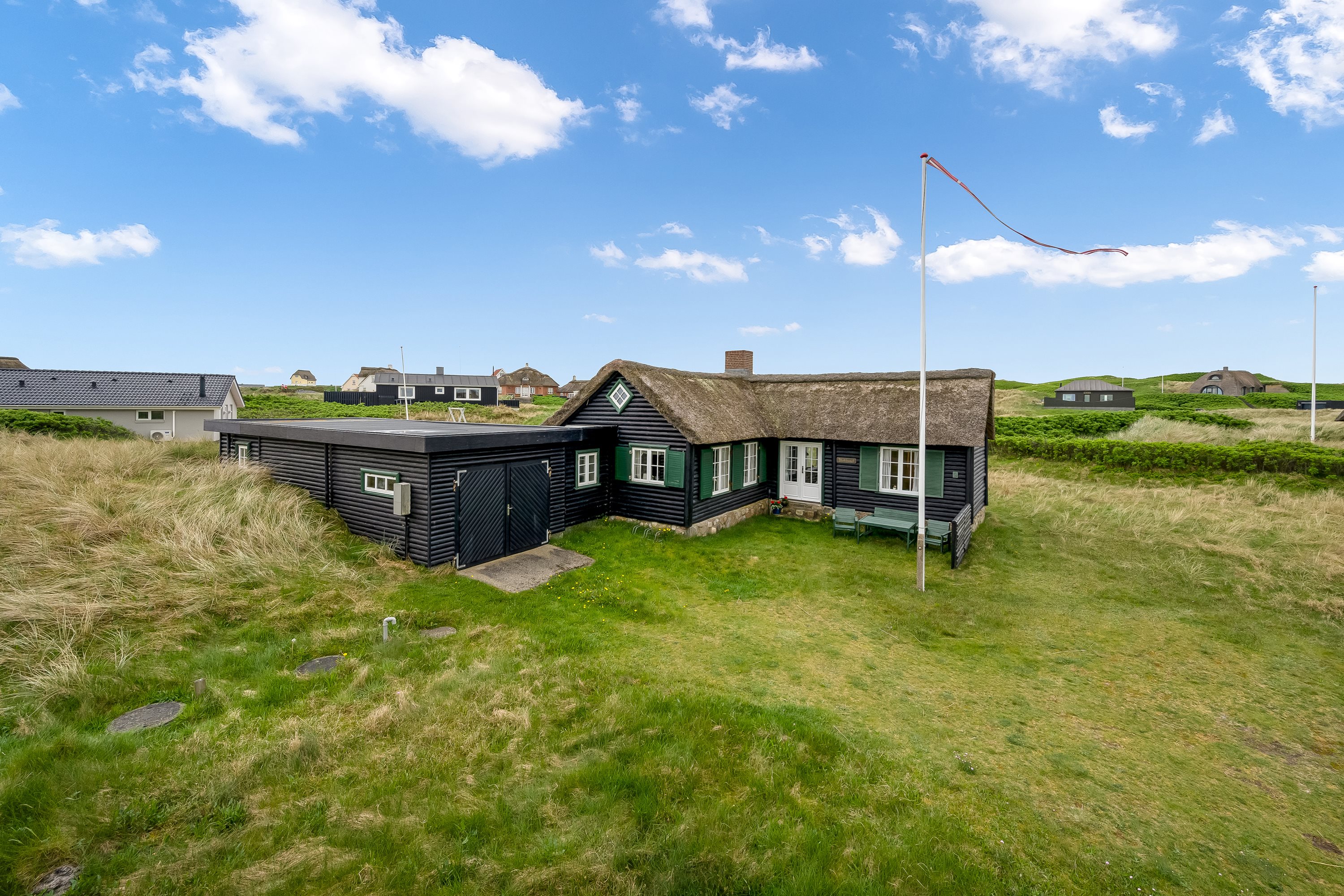 Miniaturebillede 1: facade. Billede af Hafavej 9, Søndervig, 6950 Ringkøbing