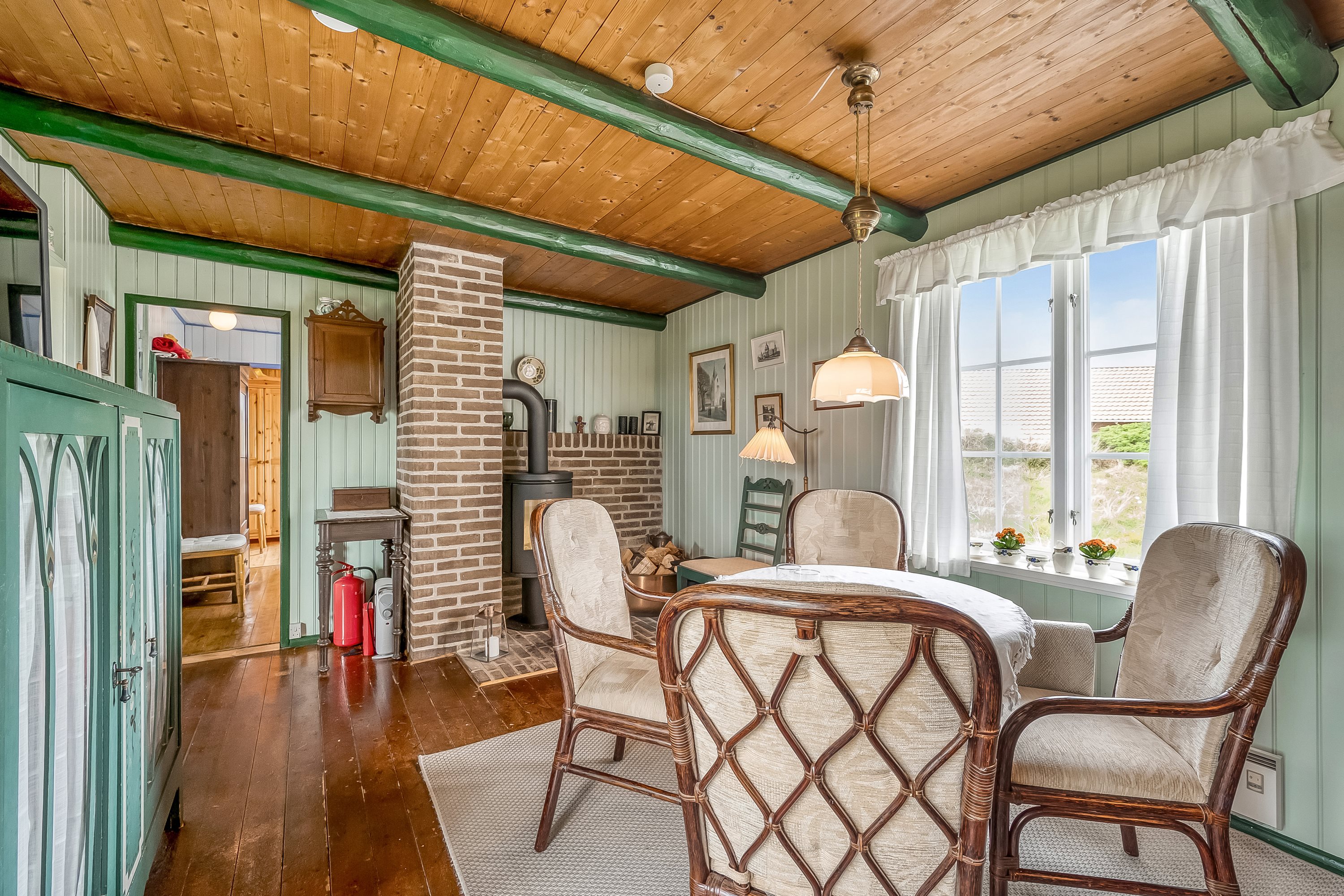 Fremhævet stue billede i fuldskærmstilstand. Billede af Hafavej 9, Søndervig, 6950 Ringkøbing